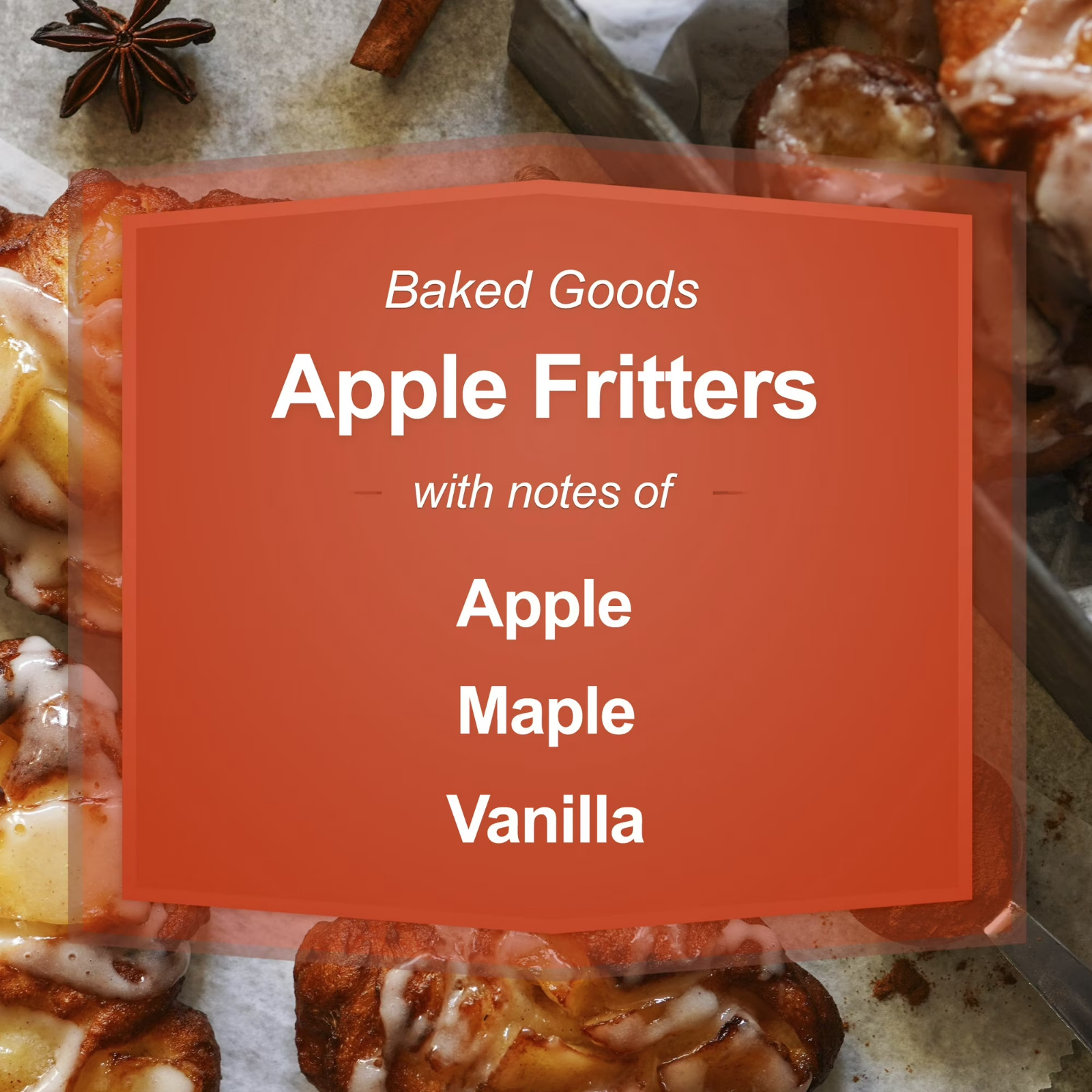 Single-Wick scented Glass jar candle Apple Fritters 20oz….
