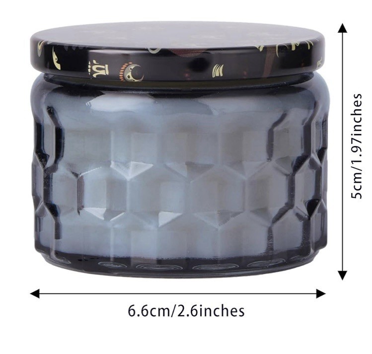 Jasmine Luxury Scented Soy Jar Candle 28 Hours 4.2oz