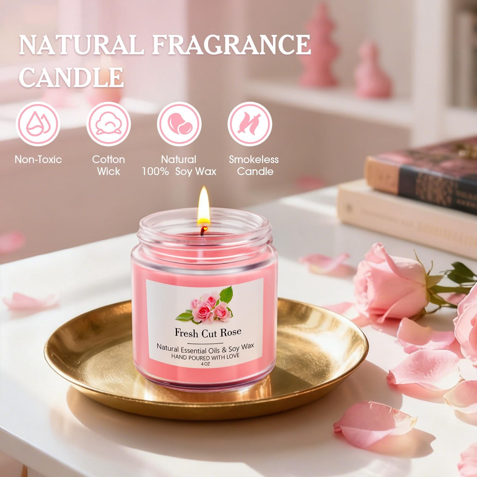 9 Pack Candles Gift for Women Aromatherapy Candles for Home Scented 36 oz 300…