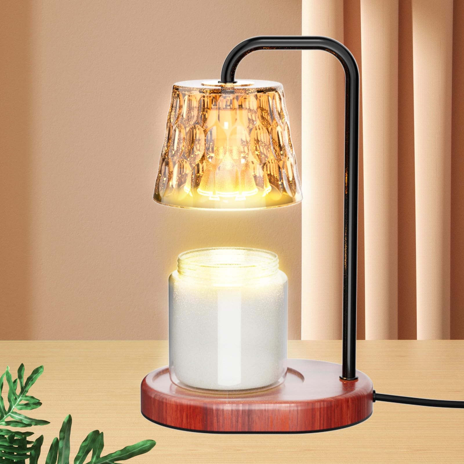 Dimmable Candle Warmer Lamp with Timer Candle Warmer for House Warming Decor …