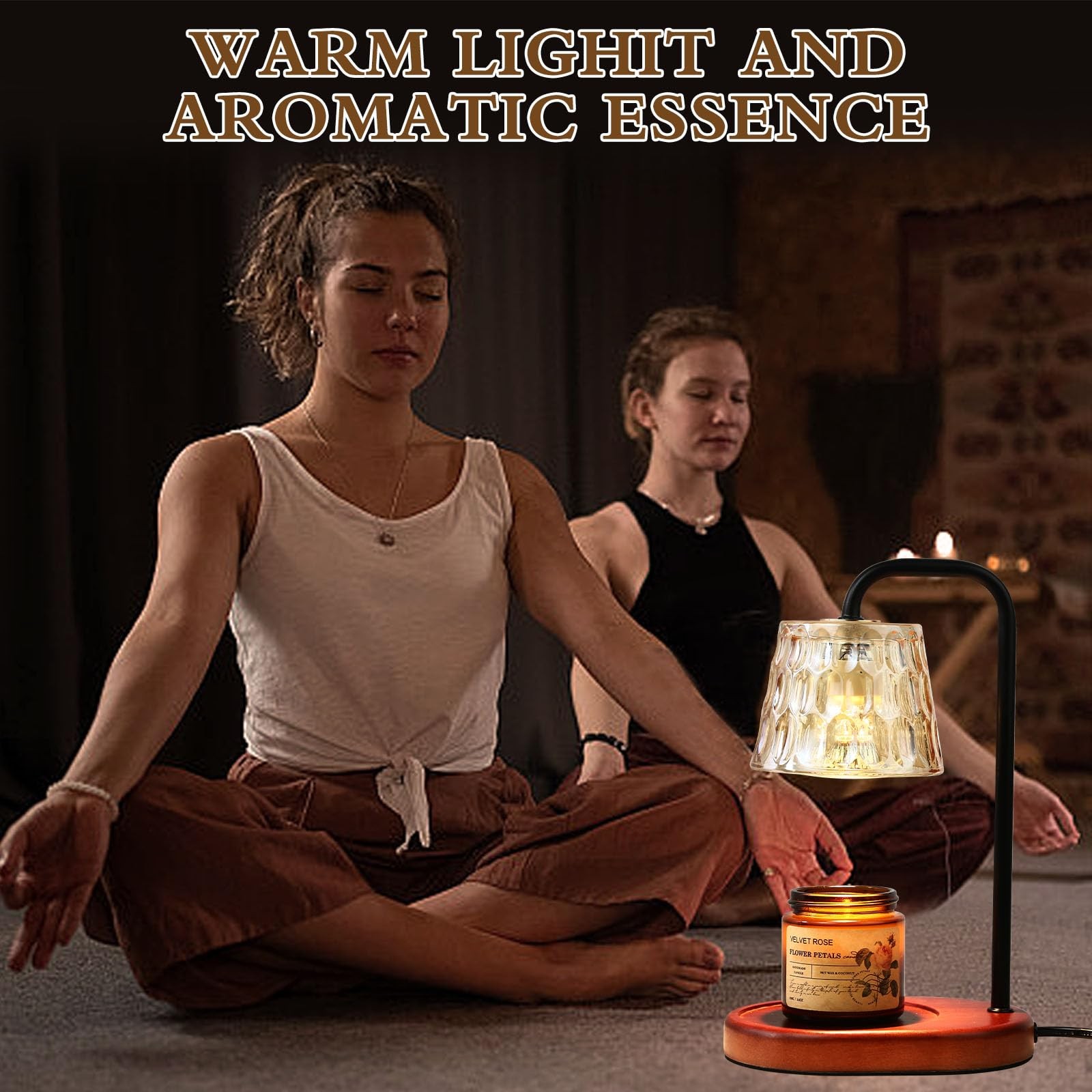 Dimmable Candle Warmer Lamp with Timer Candle Warmer for House Warming Decor …