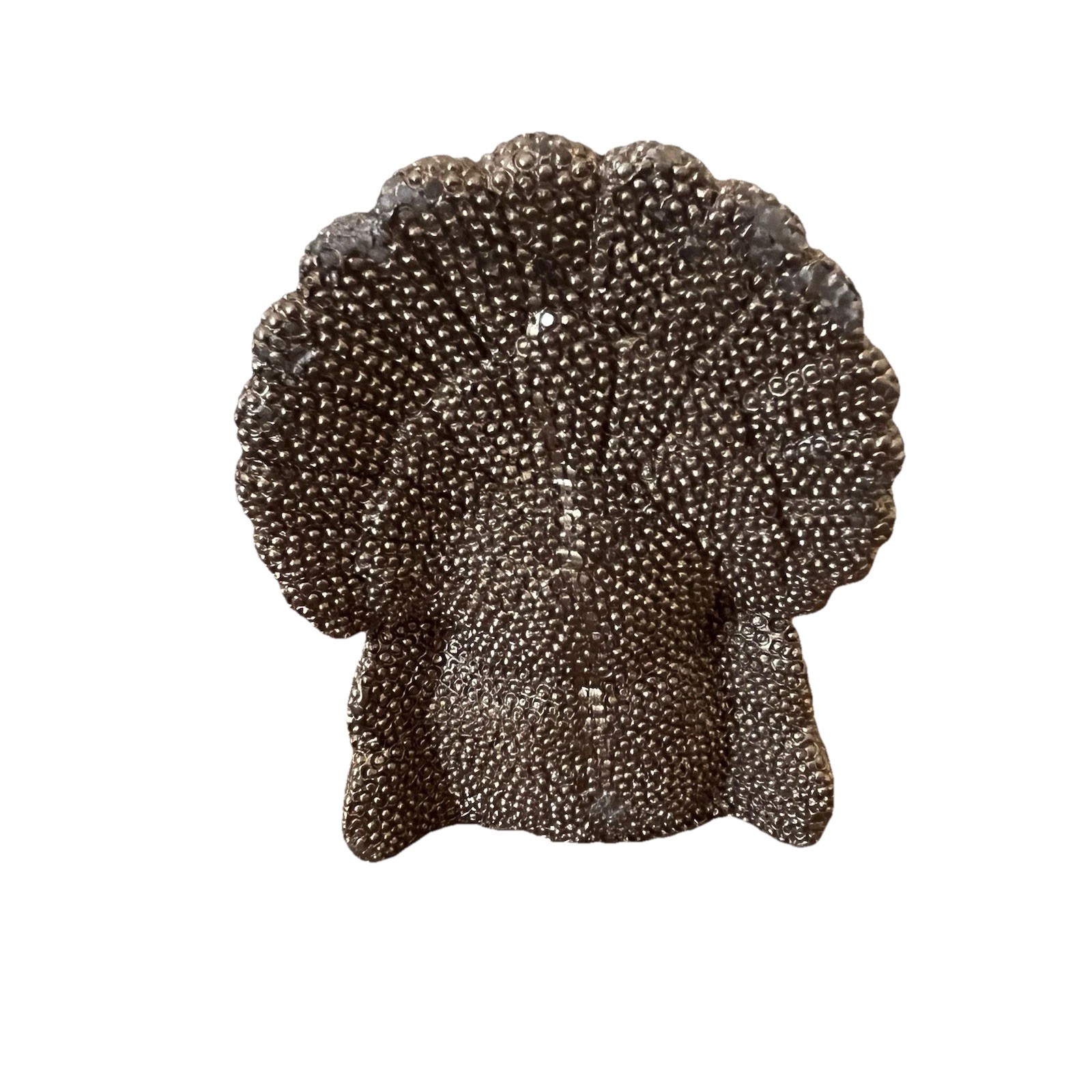 Luminara Flameless TURKEY Candle Brown Bronze Brush Accents, No Remote Rare
