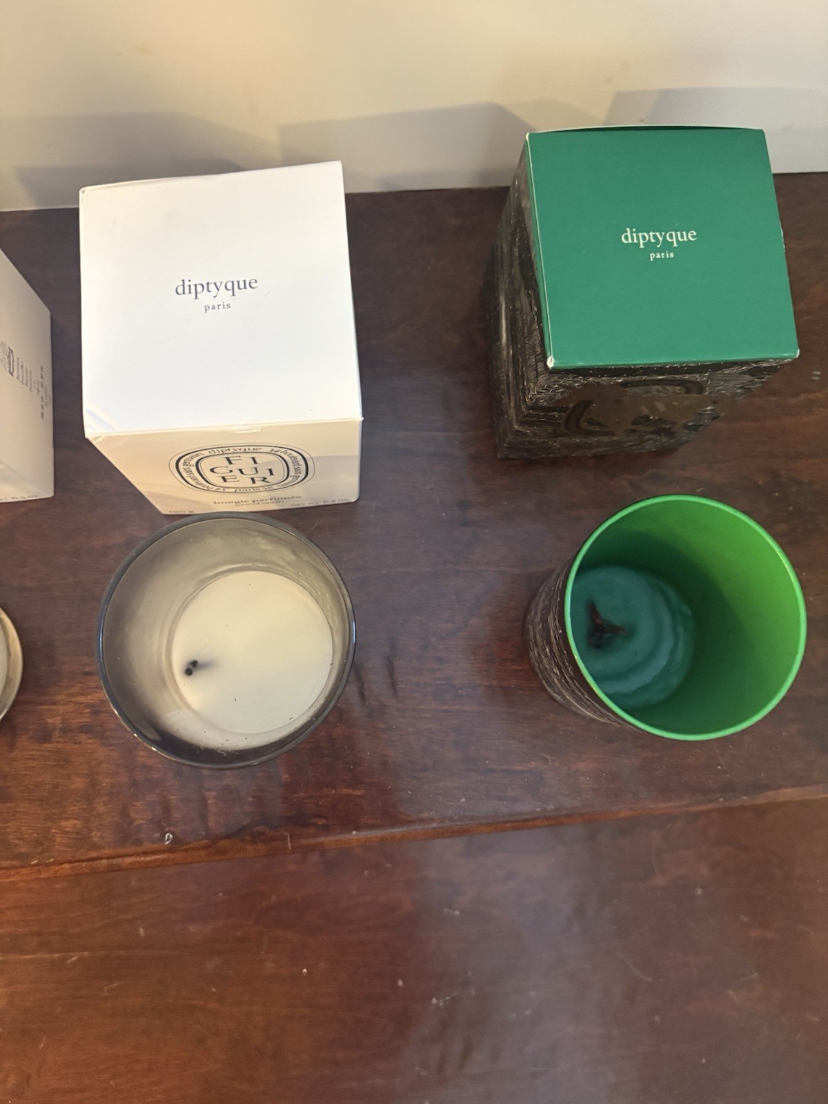 Diptyque EMPTY candle 6.5 Oz Jars w box