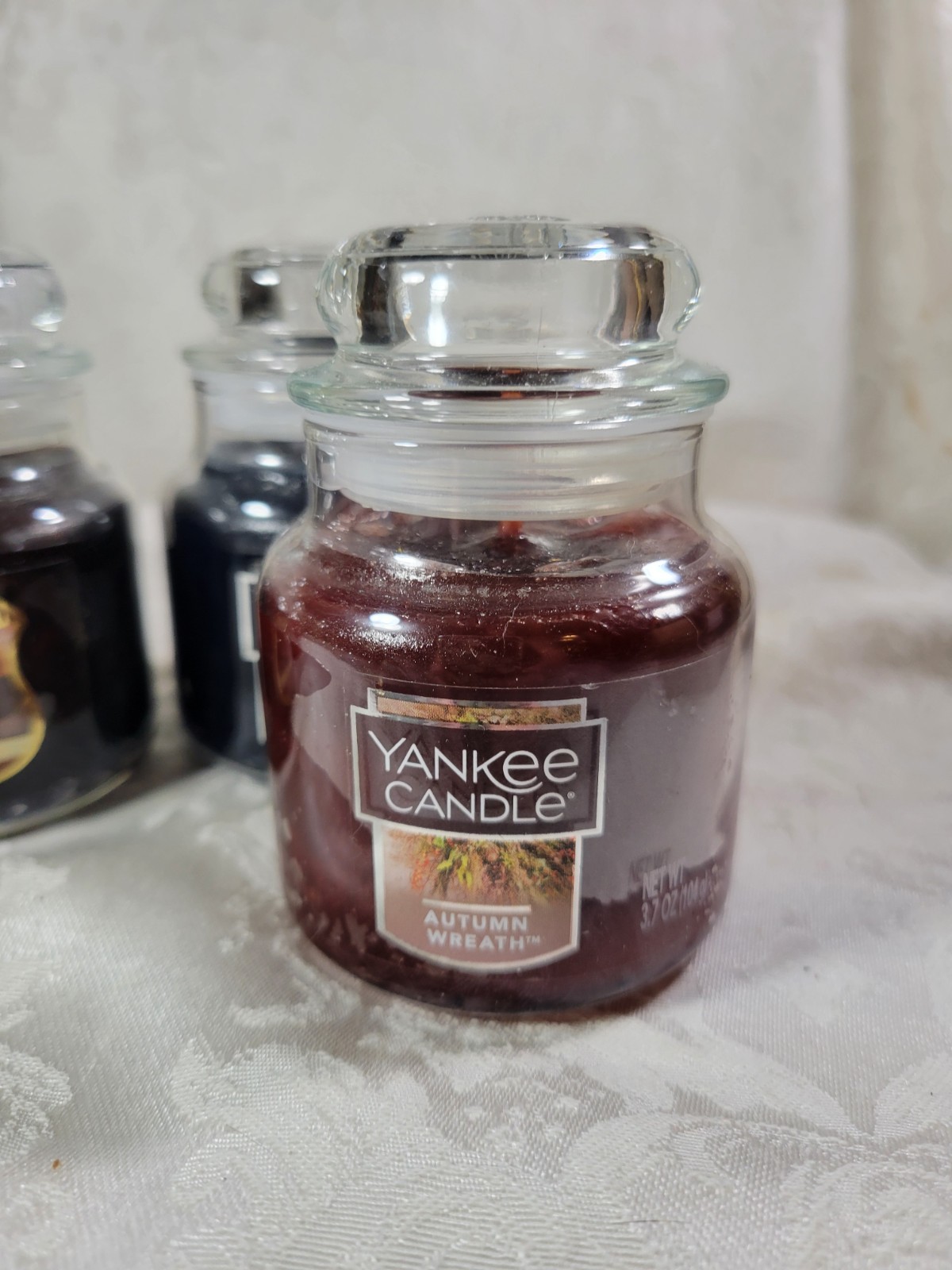 Yankee Candle Fall Themed Small Jars – Set of 4 – NEW