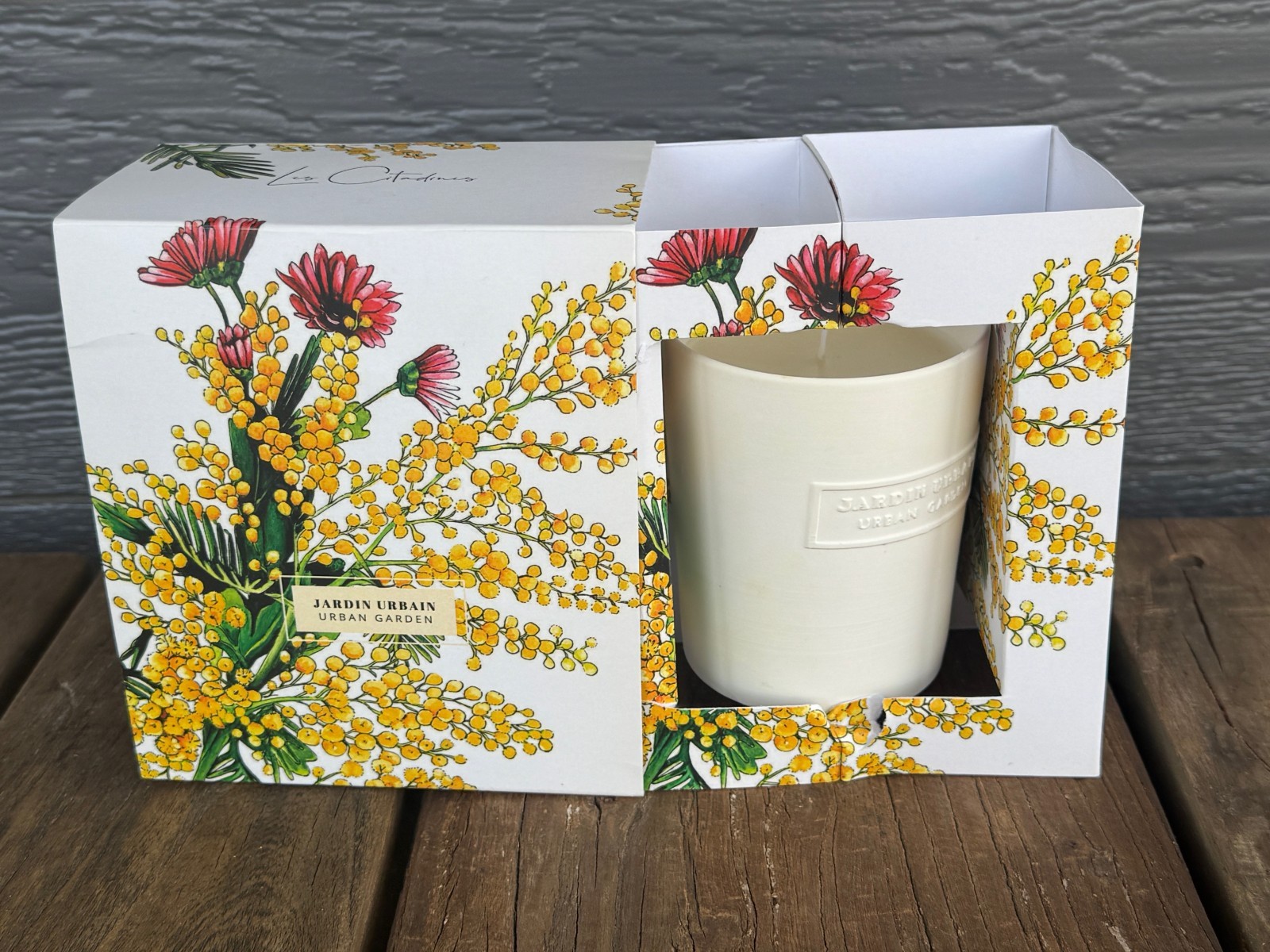 Les Citadines Solaris Candle Jardin Urbain 240g Soy Wax 60h Canada
