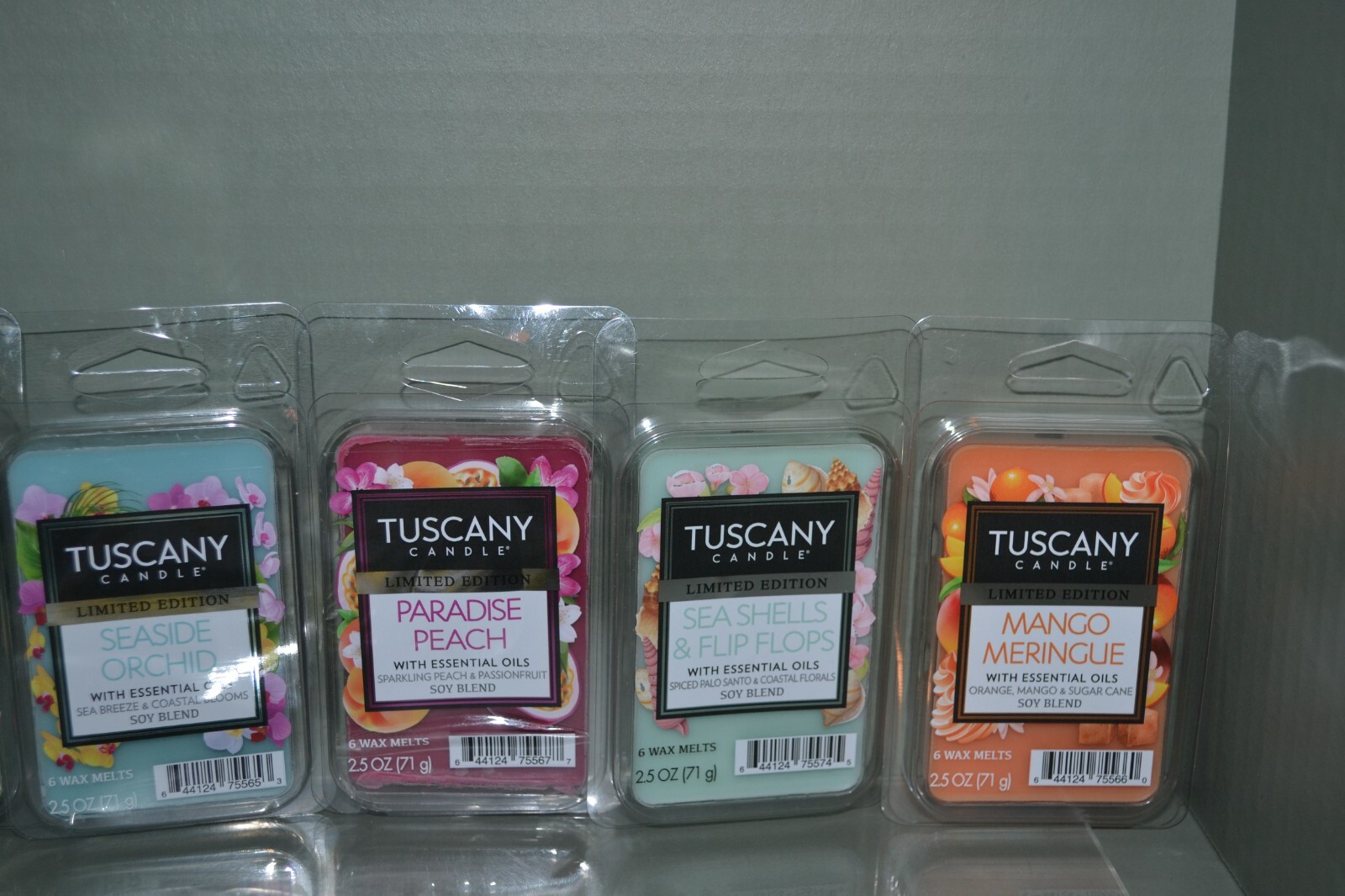 (7) Tuscany Candle Wax Melts Cubes, Limited Edition 7 Different Scents 6 In Each