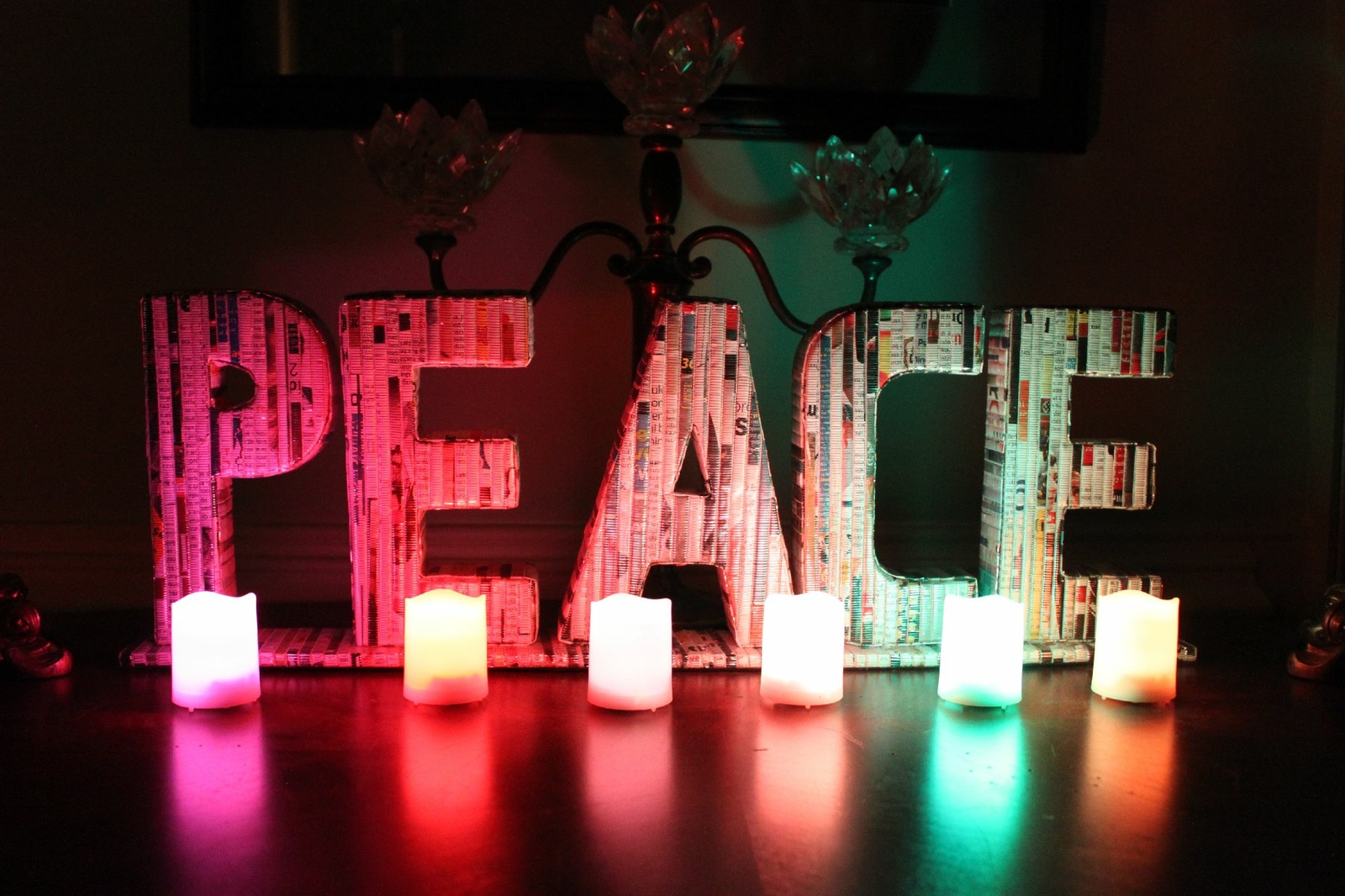 EcoGecko Indoor/Outdoor Remote Controlled Color Changing Votive Candlest