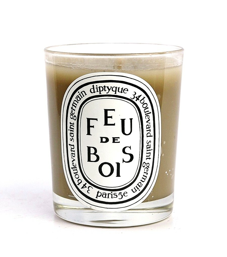 DIPTYQUE FRANCE LARGE 6,5 OZ 190 g PERFUME FEU DE BOIS WOOD FIRE CANDLE NEW