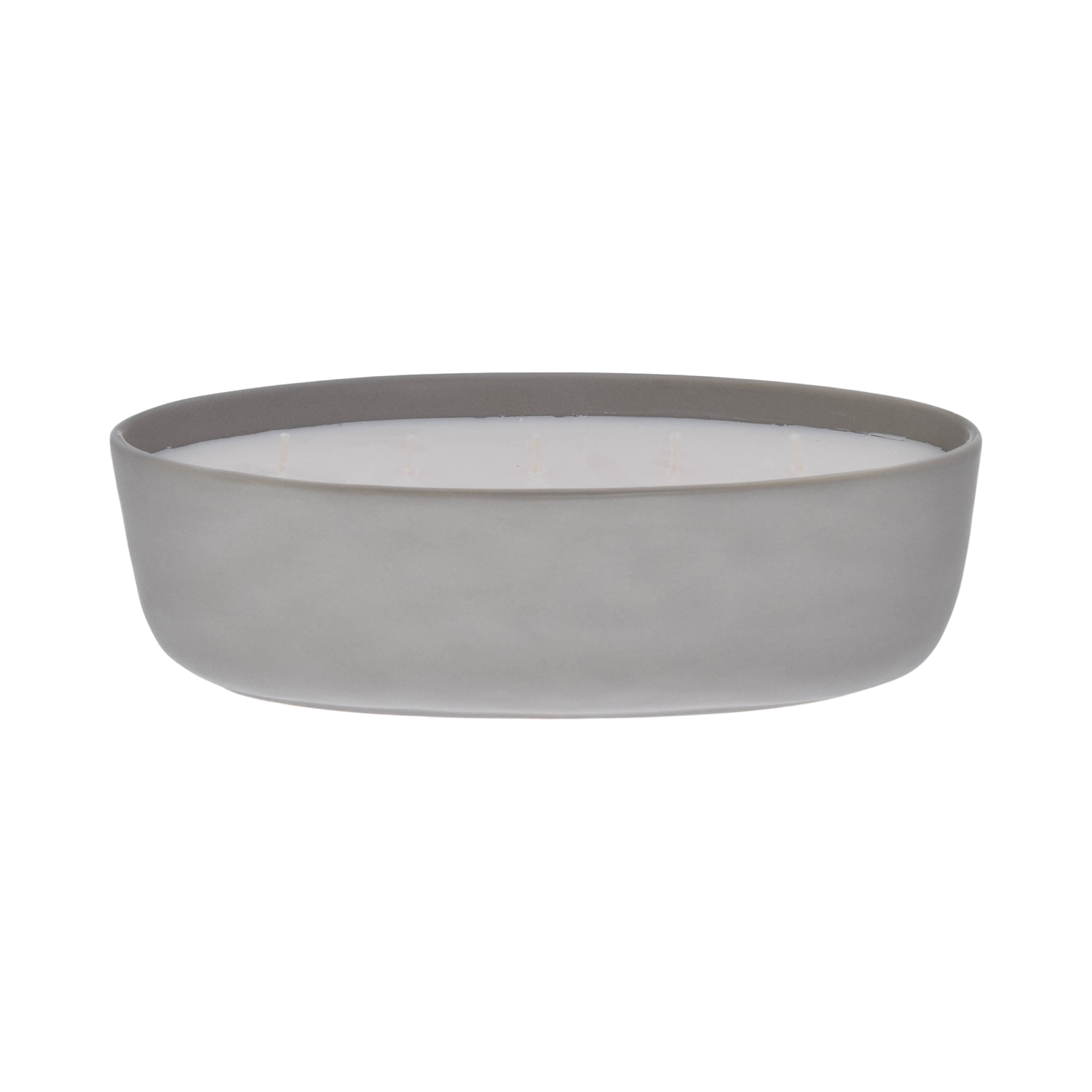 Salted Coconut & Mahogany 5-Wick 40.5 oz (1.2kg) Oversized Ceramic Candle