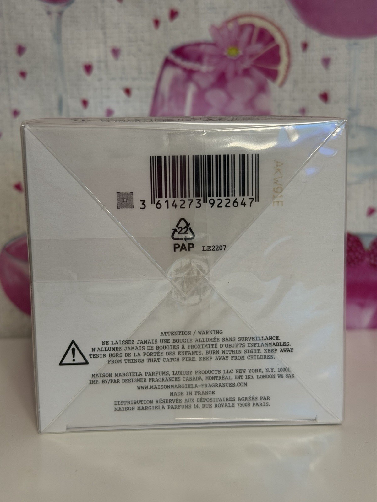 Replica Maison Margiela When the Rain Stops Candle 5.82oz BNIB Sealed $72 MSRP