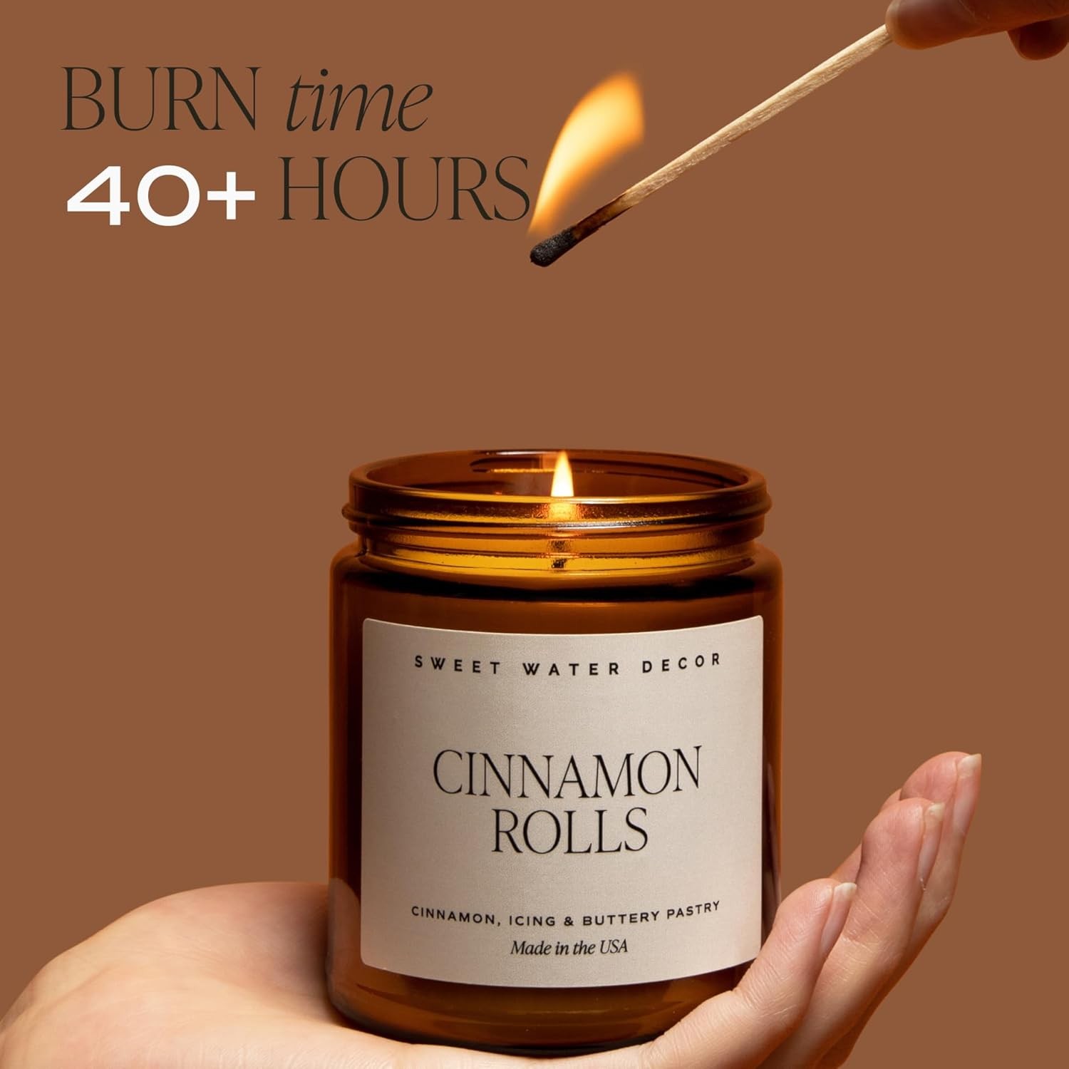 Hello Fall Soy Candles – Includes Hot Cider, Cinnamon, Cloves, and Nutmeg Scent