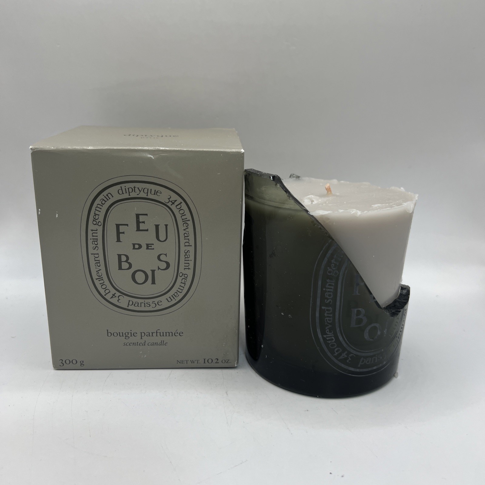 Diptyque Feu de Bois Red Label Scented Candle 10.2oz 300g Luxury Home