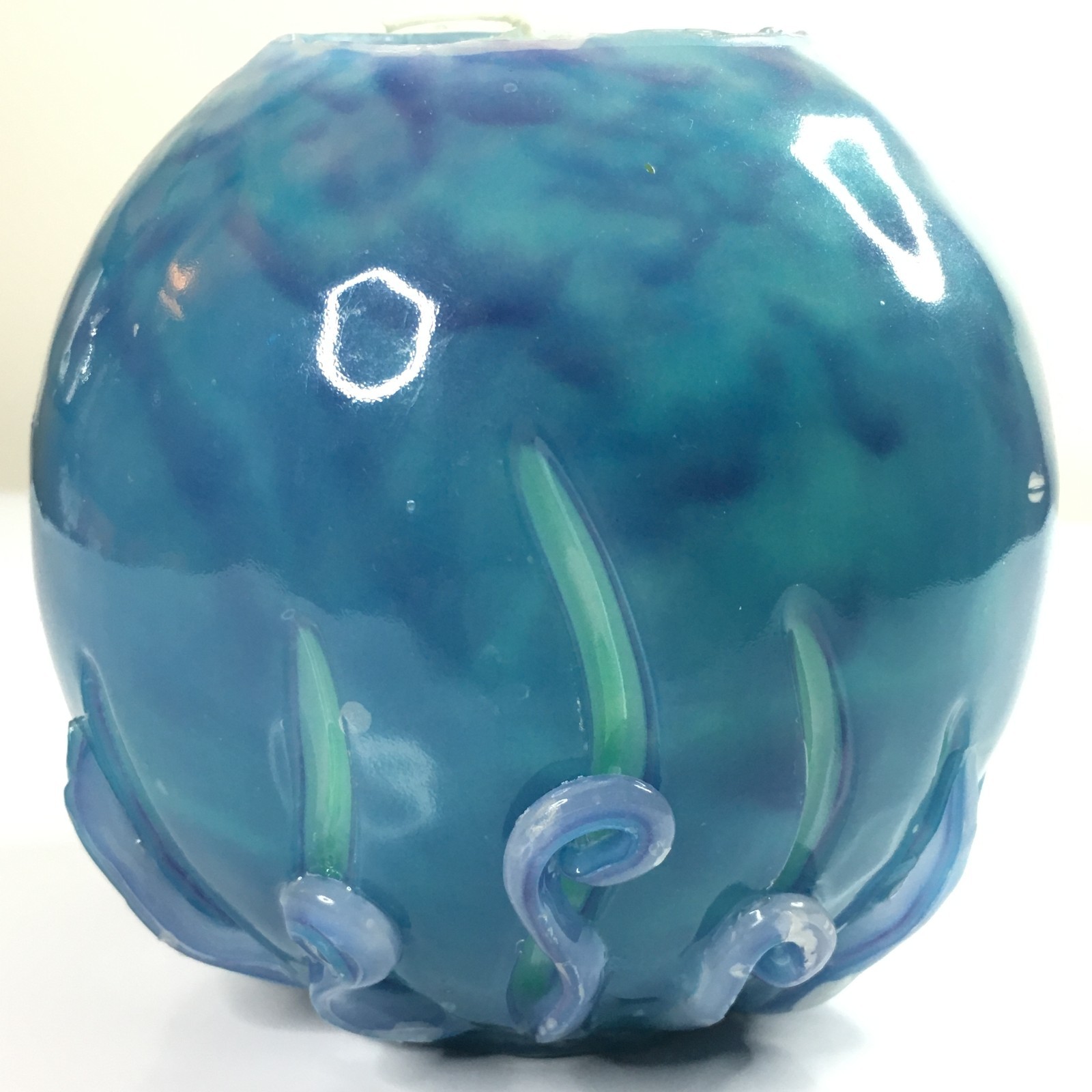 Global Candle Gallery Round Mermaid Glowing Wax Ball Ocean Sea Brackenridge CO