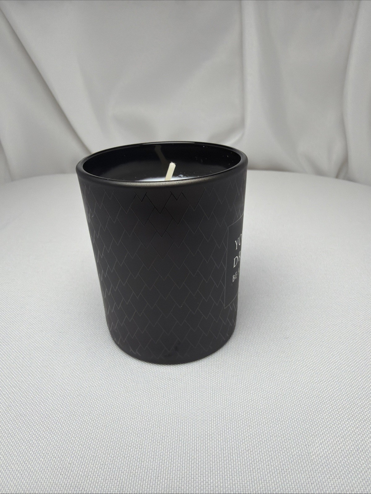 Game of Thrones Dragon Candle You’re a Dragon Be a Dragon HBO 2018 3oz Black Jar