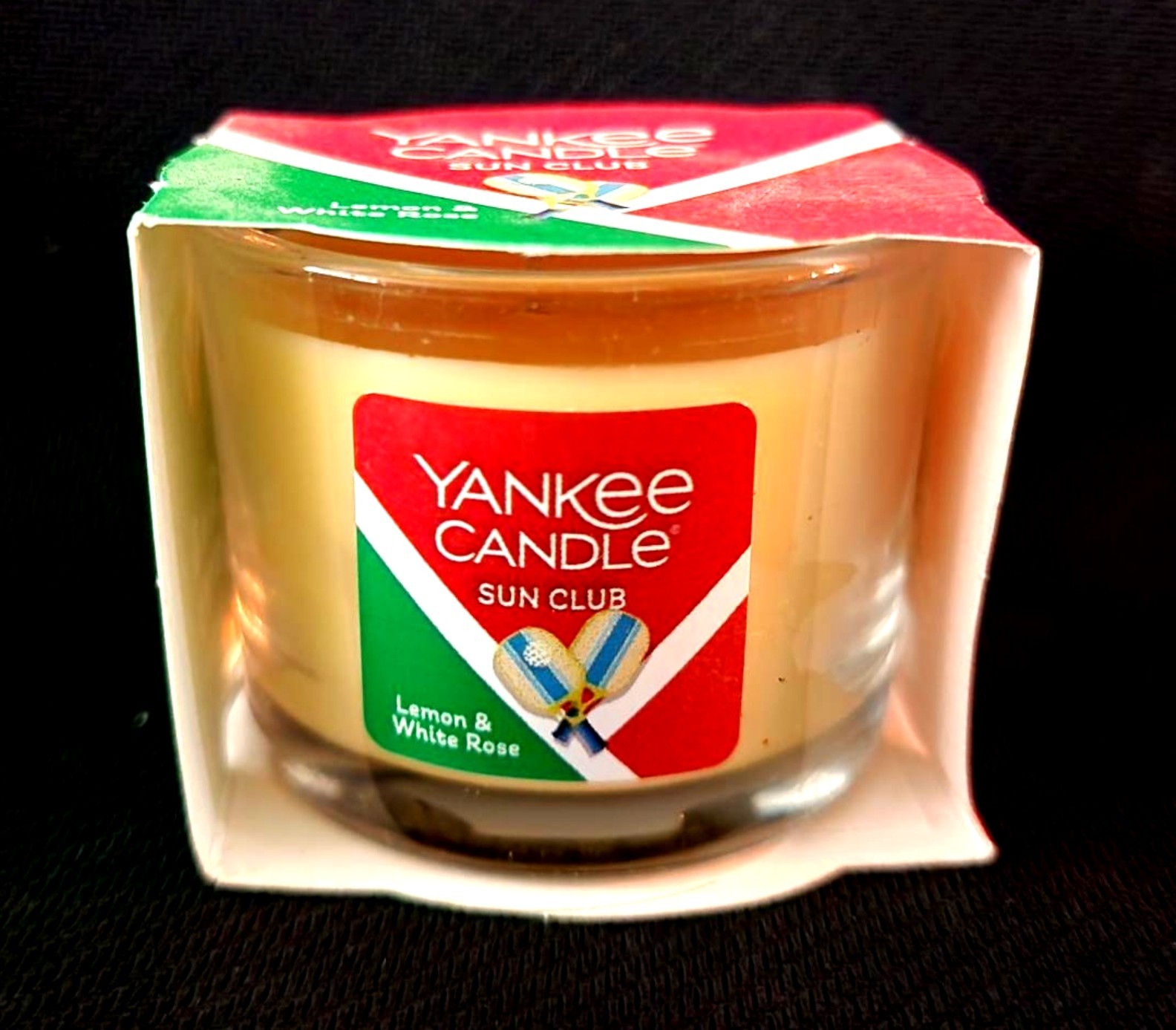Yankee Candle Sun Club Lemon & White Rose OR Big Apple Christmas Mini Jar U PICK