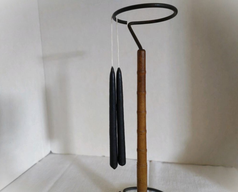 Hand-Dipped Taper Candle Pair ~ 6″ Mini ~ 11 Colors ~ Scented & Unscented