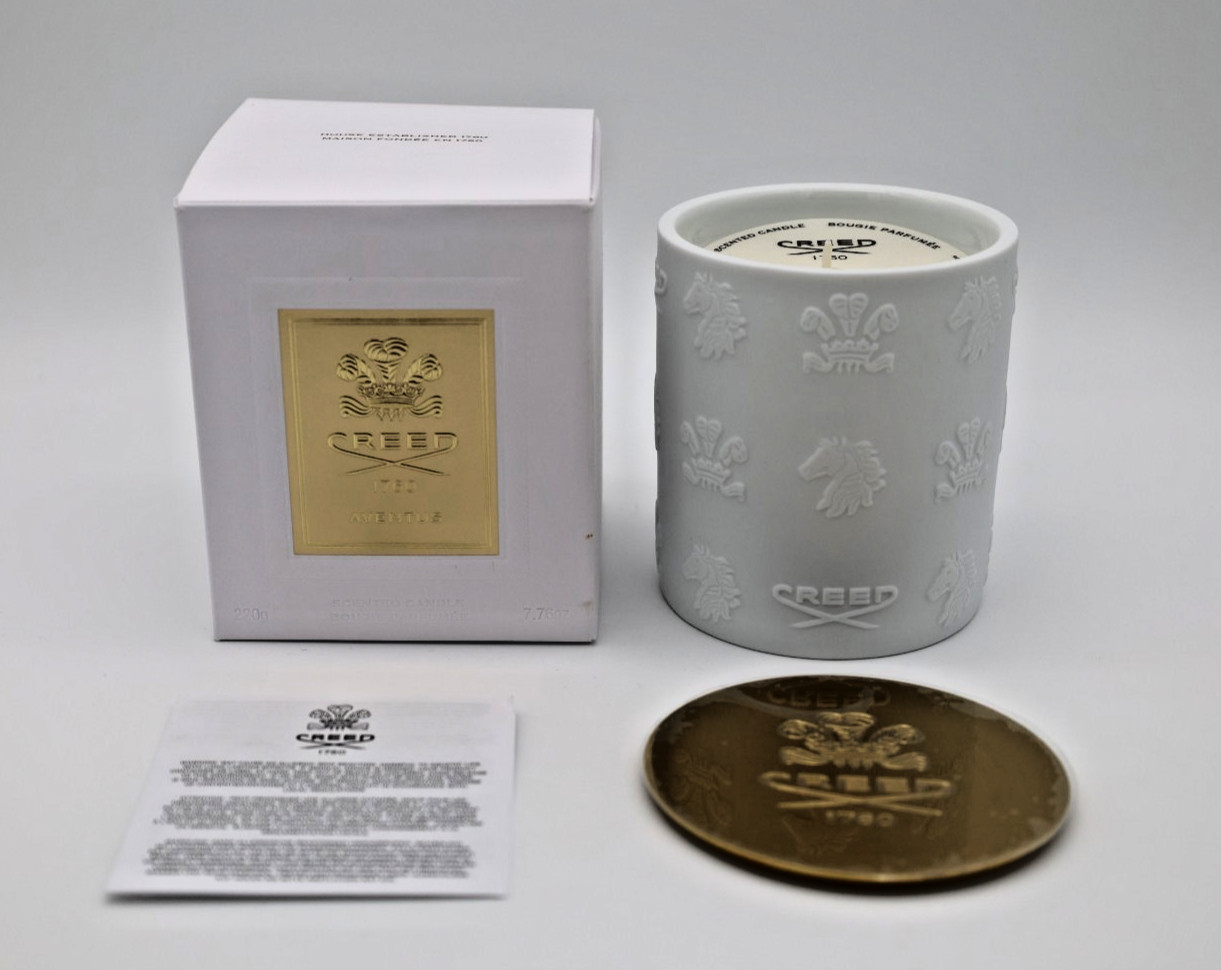 Creed Bougie Parfumee Aventus Candle 220g / 7.76oz Authentic by Finescents