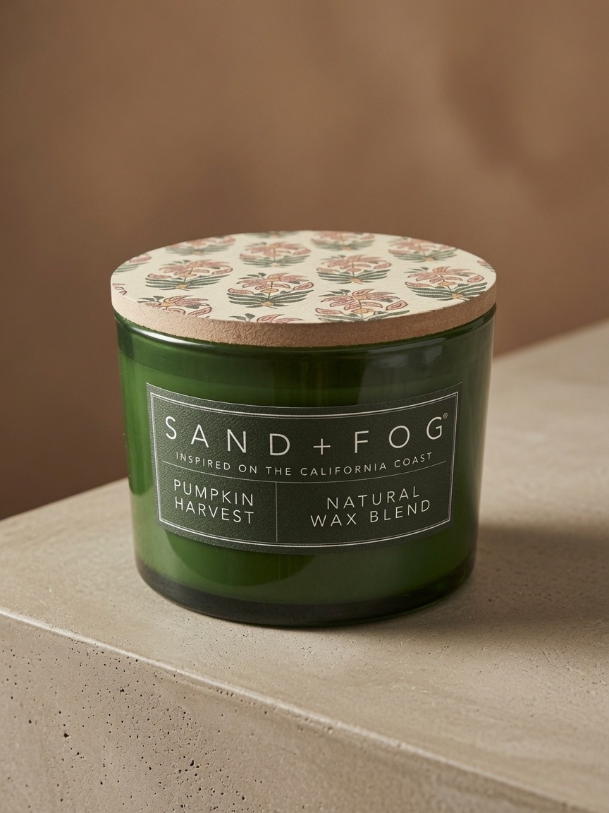 Fall Candles! SAND + FOG / PAWS Candle – CHOOSE Autumn Summerween – 12 oz – NEW