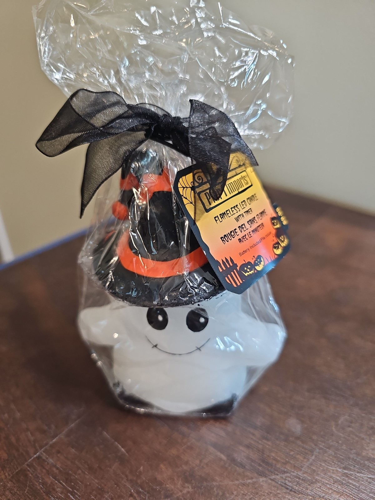 Pier 1 Imports Flameless LED candle Spooky Ghost