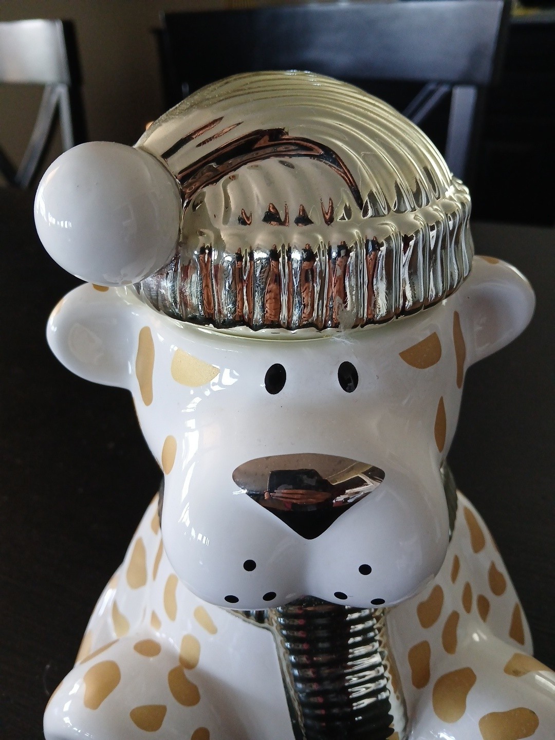 Harry Slatkin 2010 Homemade Cookies Scented Leopard Jar Candle 5.5 OZ