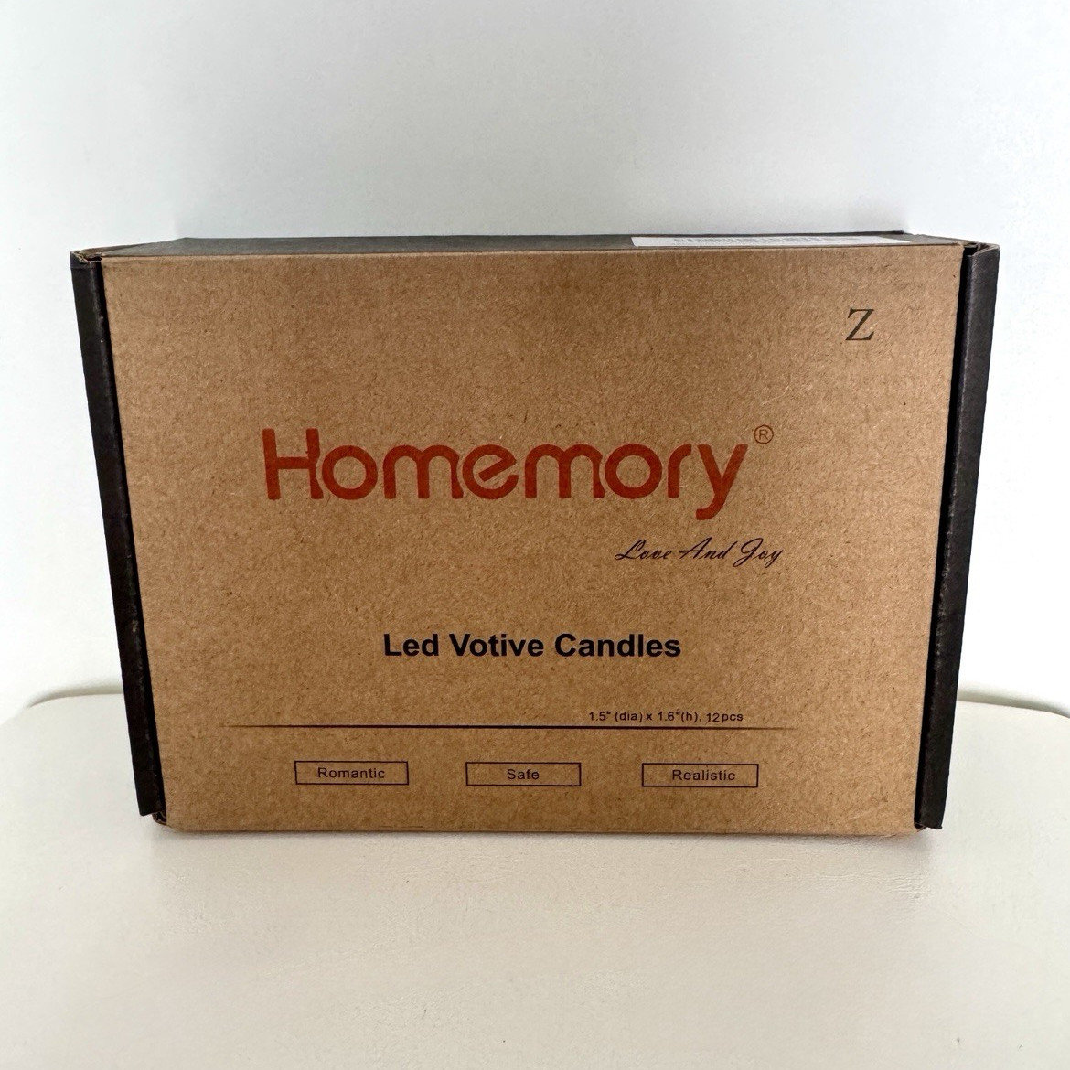 Homemory White LED Votive Candles 12-Pack Remote Timer Flickering CR2450