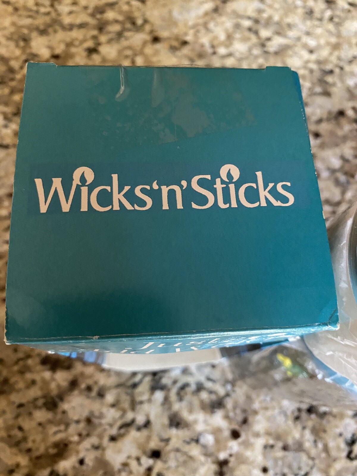 Vtg. Wicks ‘N’ Sticks Aquarium Art Glass 1 Fish, Cylindar Vases Floating Candles