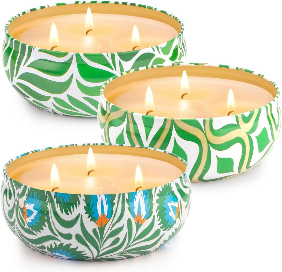 Citronella Candles Outdoor, Large 36Oz Citronella Candles, 240 Hours Burning, 3-