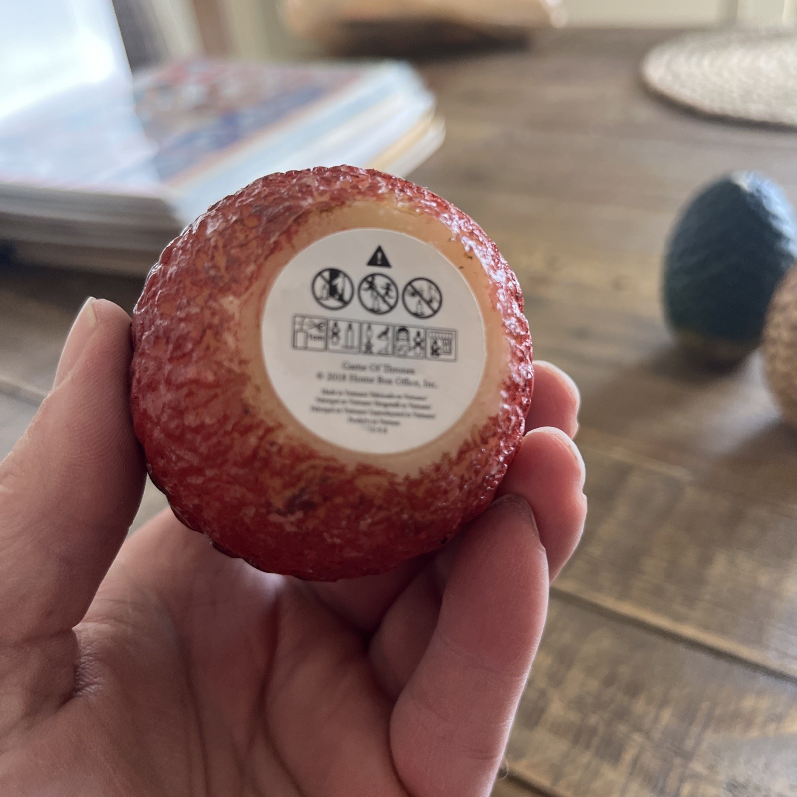 Game of Thrones Official Dragon Egg Candle Set