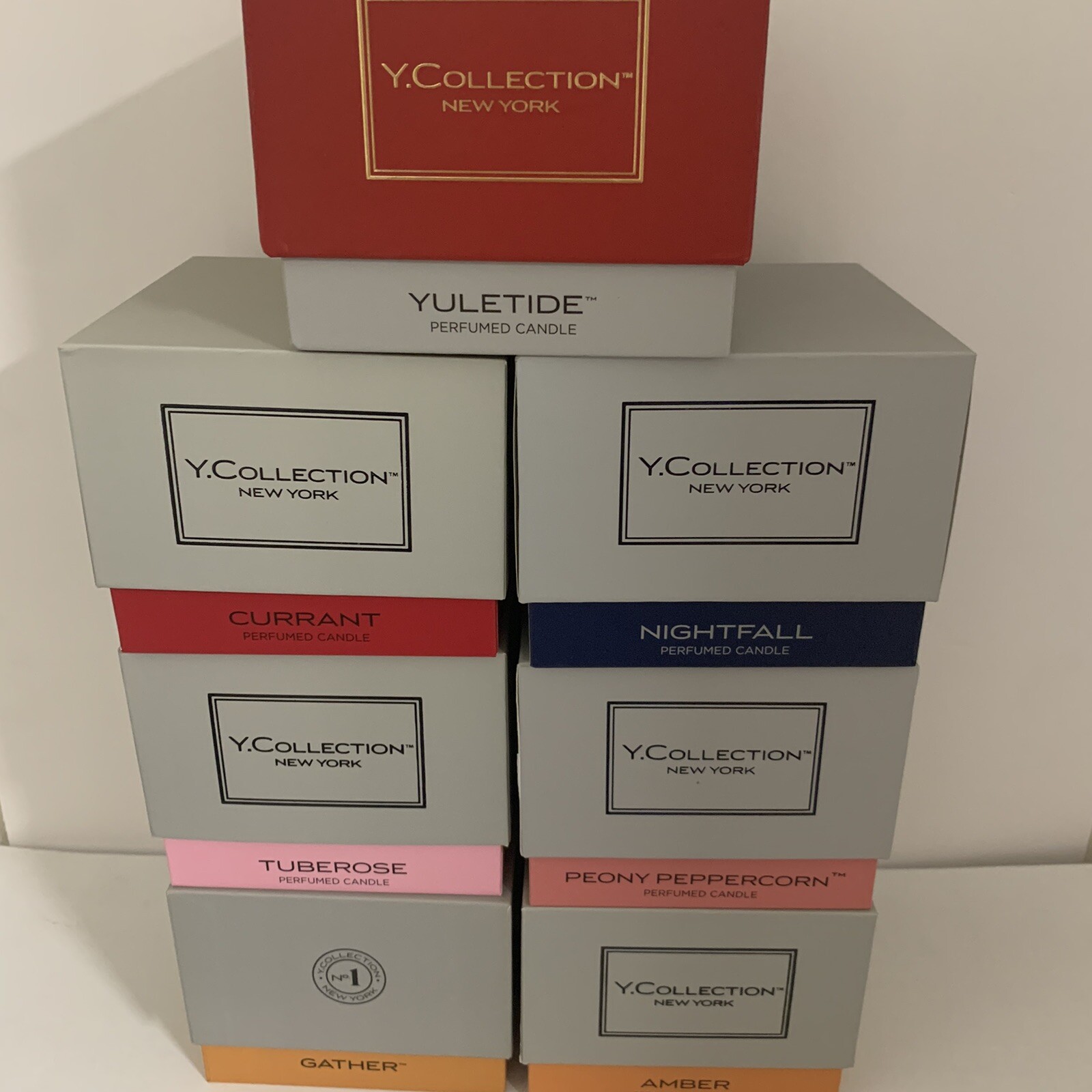 Yankee Candle Y. Collection No.1 New York Perfumed Soy Candle 7 oz Boxed U Pick