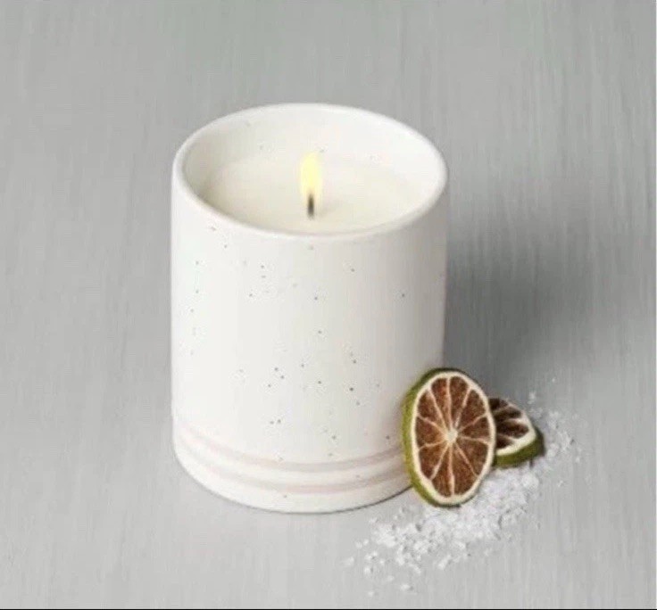 9oz Sea Salt Bergamot Powder Coated Metal Candle – Hearth & Hand™ With Magnolia