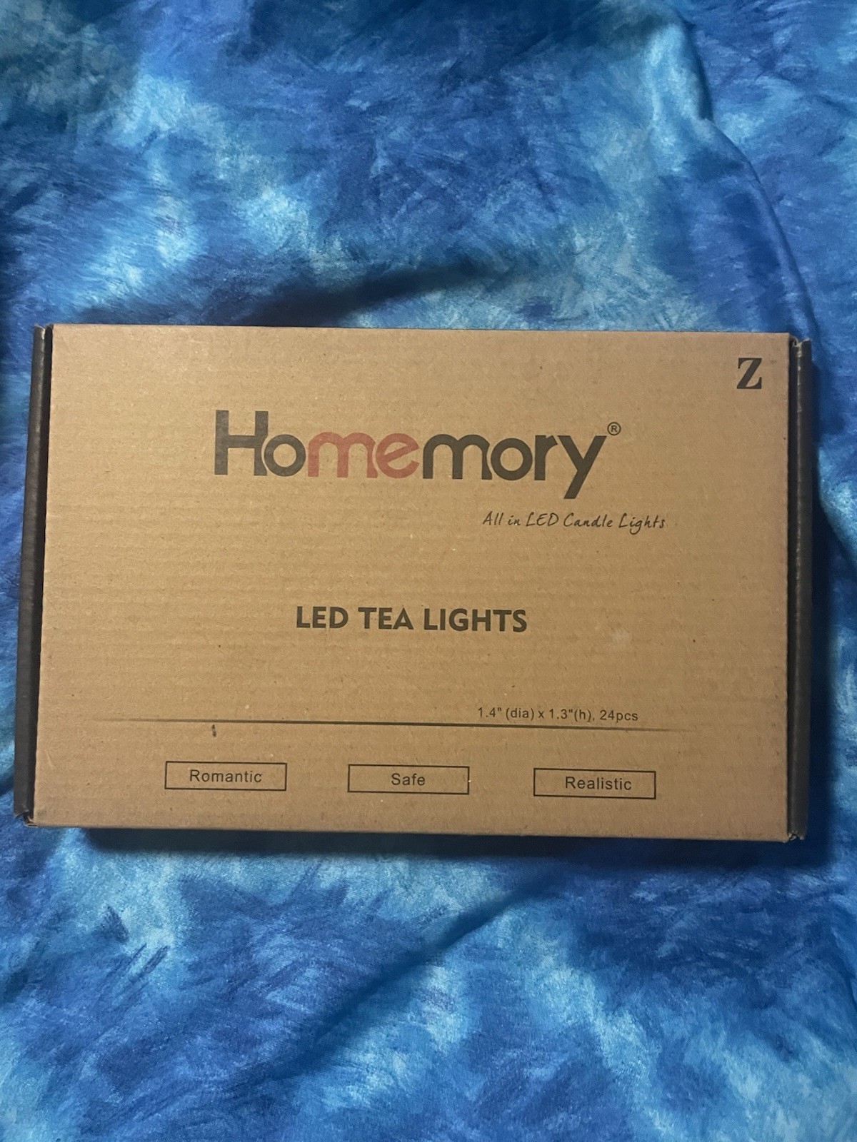 Homemory LED Tea Lights Candles Bulk Set of 24 Battery Tea Lights