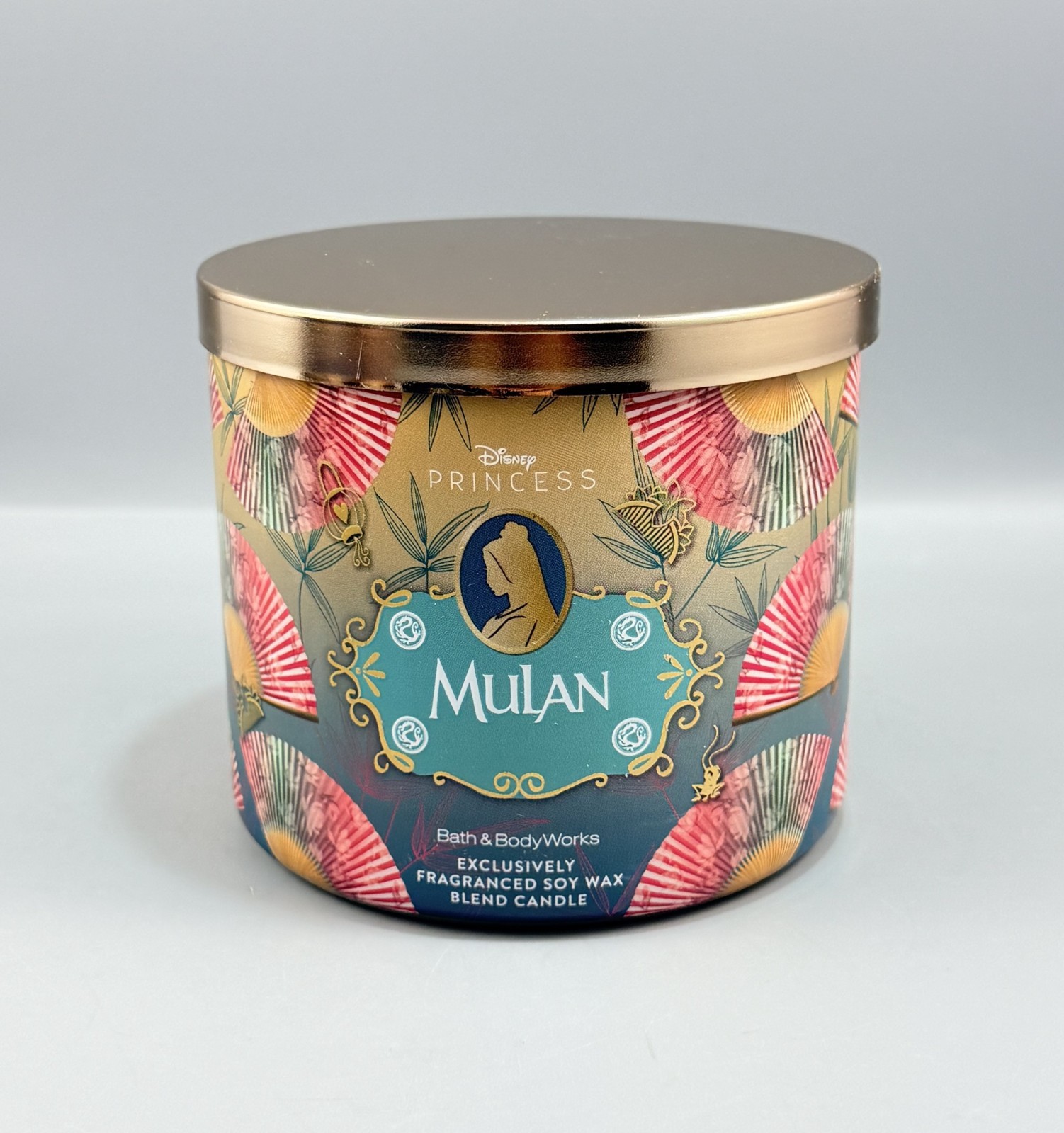 Bath & Body Works Disney Princess Mulan 3-Wick Scented Candle New
