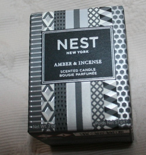 🌻NIB NEST NEW YORK Aromatic Scented Candle AMBER & INCENSE 2 oz Made in the USA