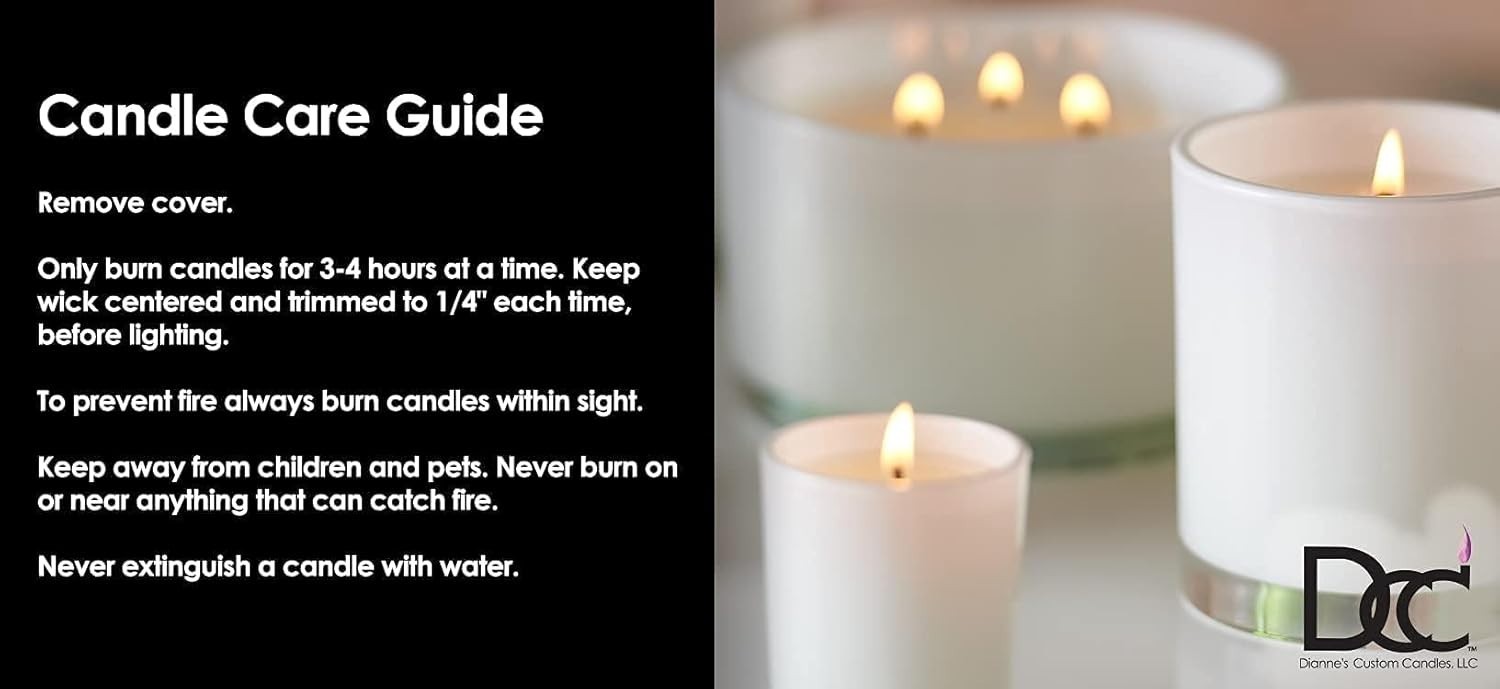 12oz Vanilla Bean Candle – 80-Hour Fragrance for Pet and Smoke Odor Elimination