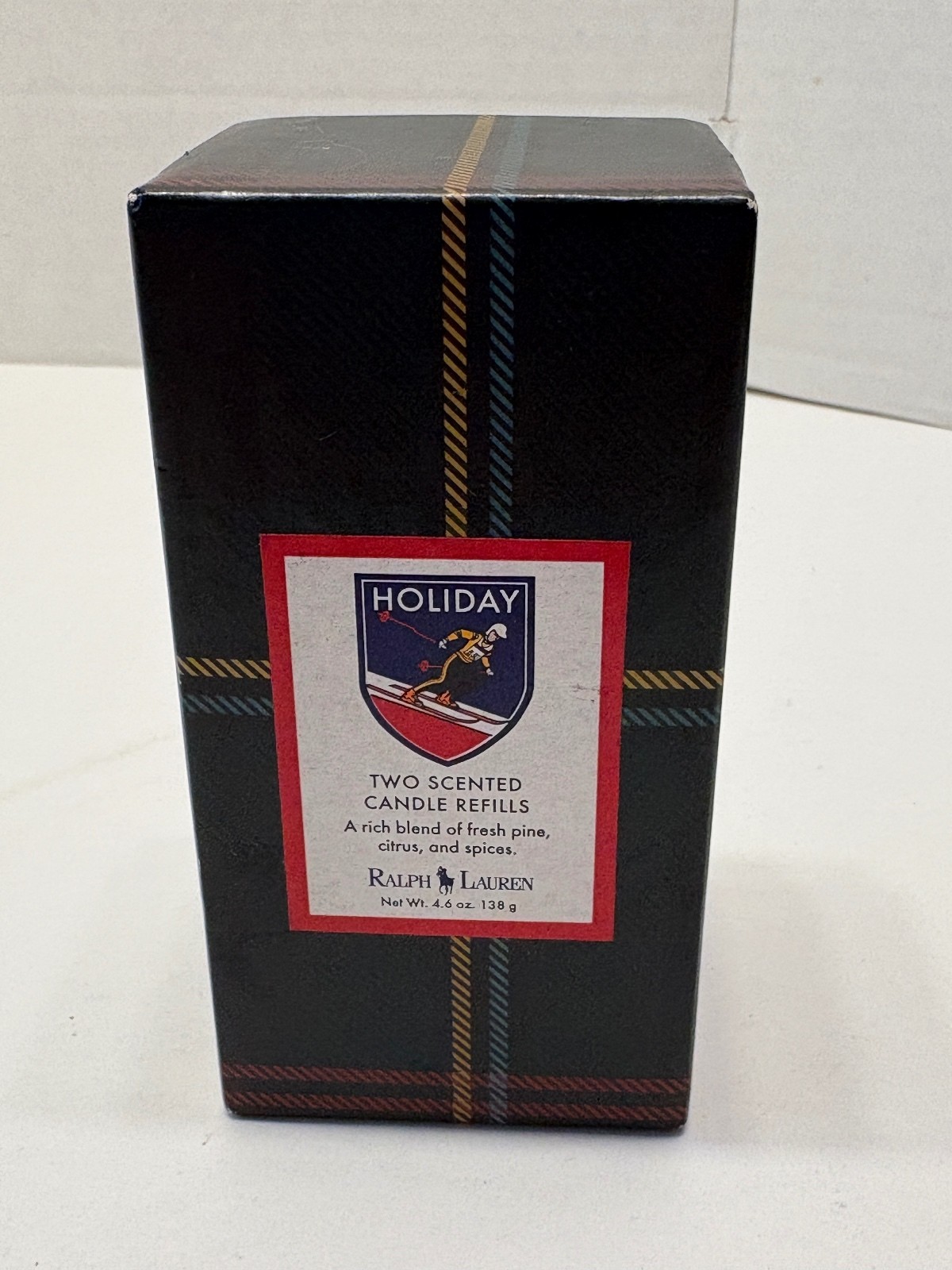 NOS Ralph Lauren Holiday Scented Candles- Two Pack