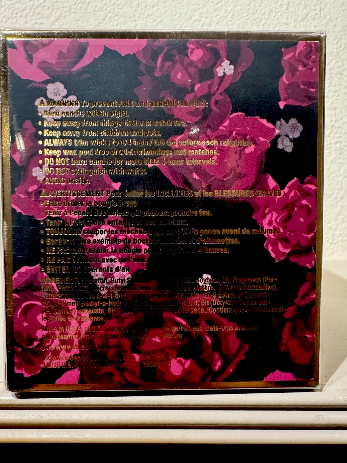 Victoria’s Secret SPARKS BLOOM Scented Candle 8.4oz New /Sealed In Box- Limited