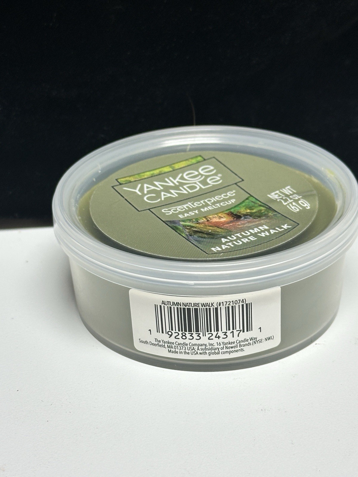 4 Yankee Candle AUTUMN NATURE WALK Scenterpiece Easy MeltCup 2.2 oz each