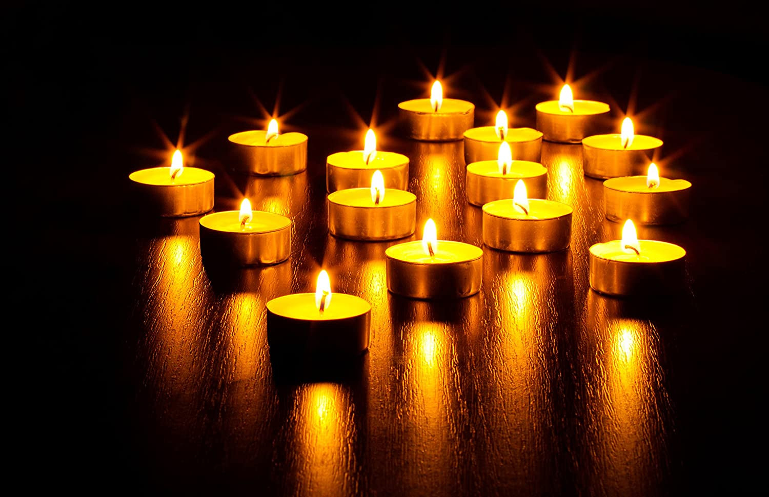 Ohr Tea Light Candles – 100 Bulk Pack – White Unscented Travel, Centerpiece, Dec