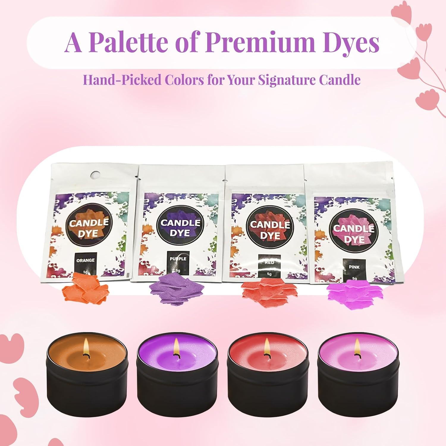 2-In-1 Soy & Jelly Wax DIY Candle Making Kit for Beginners & Adults | Complete C