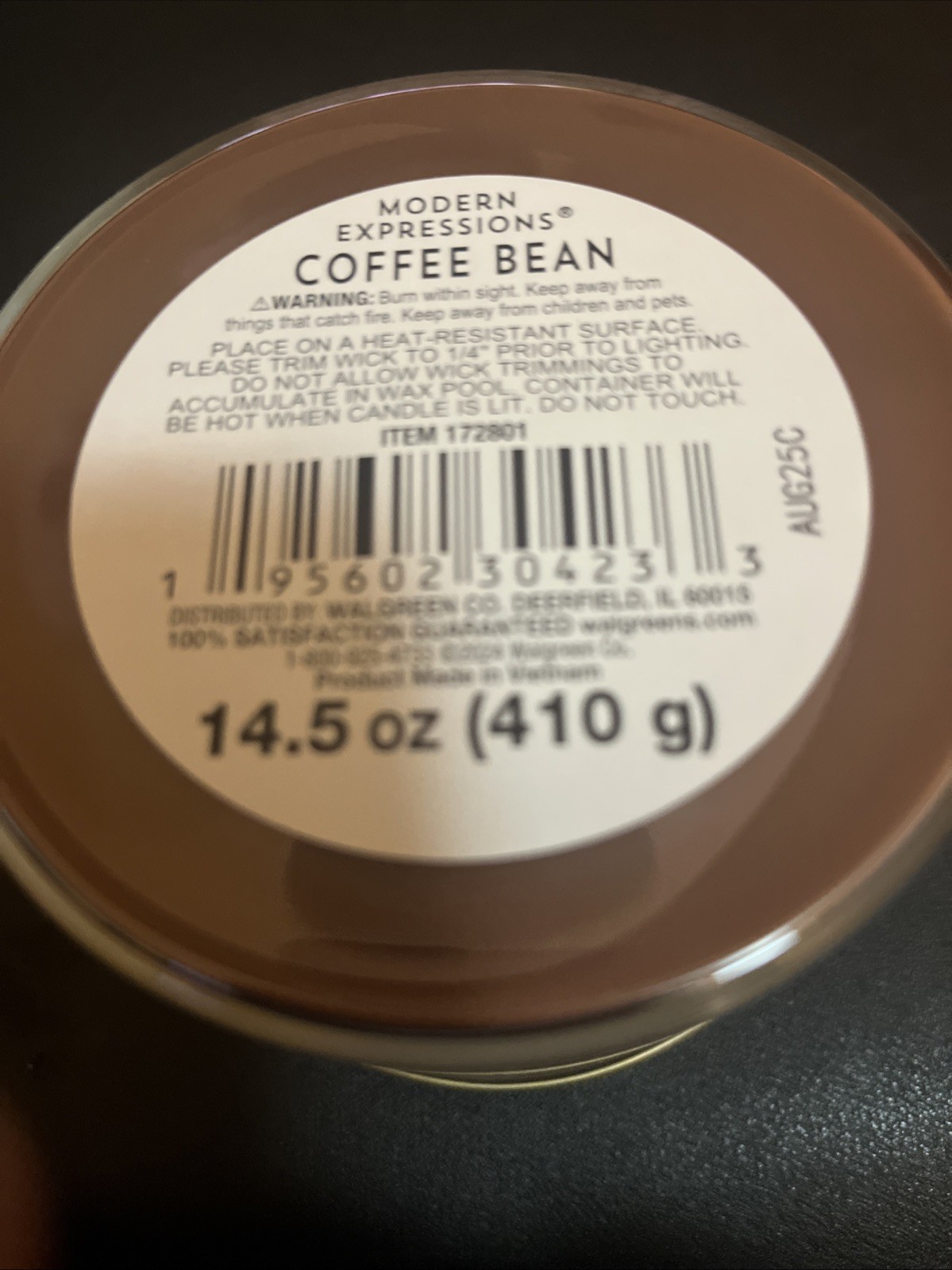 modern expressions candle