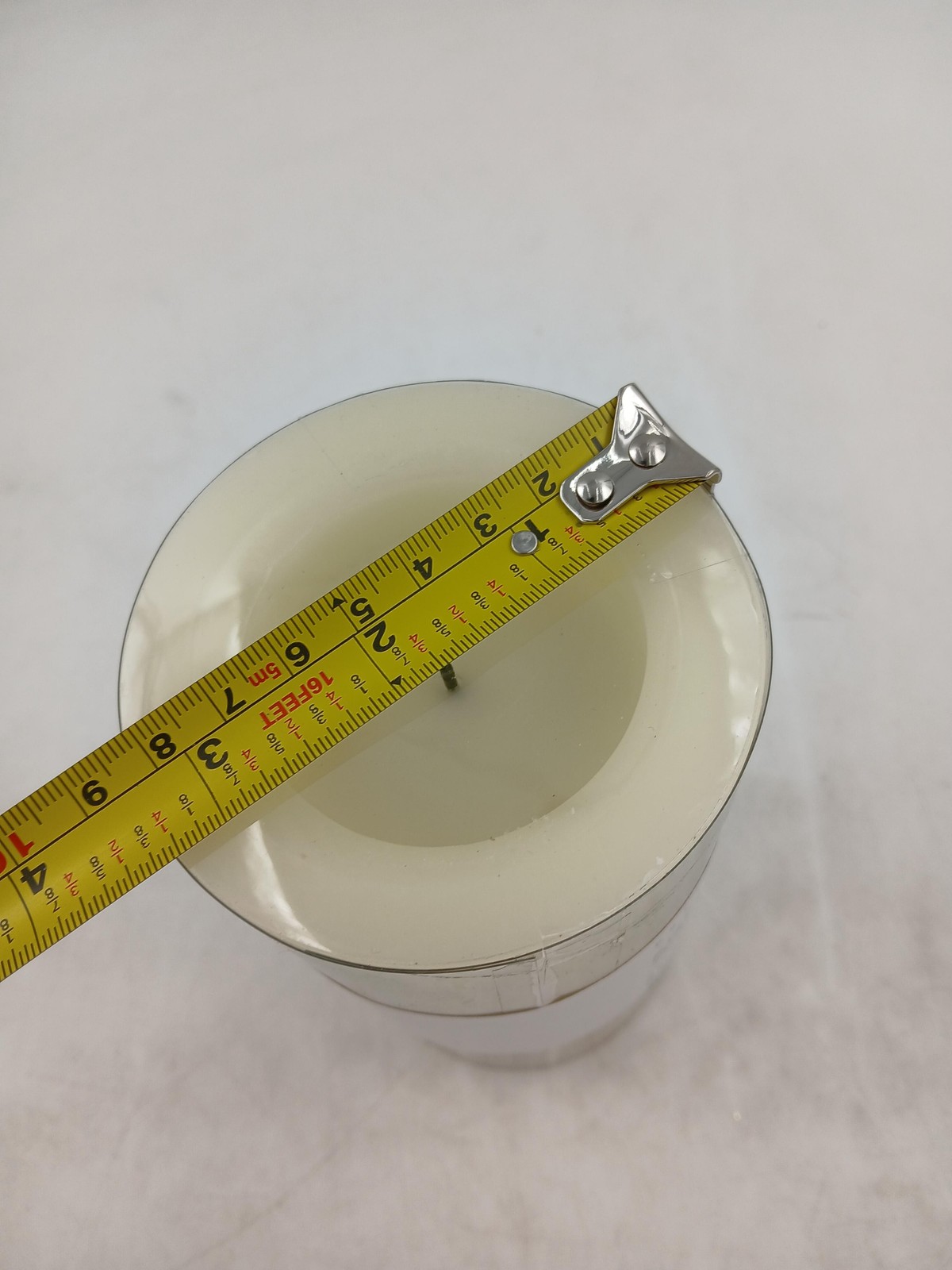 Pottery Barn Standard Flameless Pillar Candle 3.25″ x 6″ Ivory LED Timer