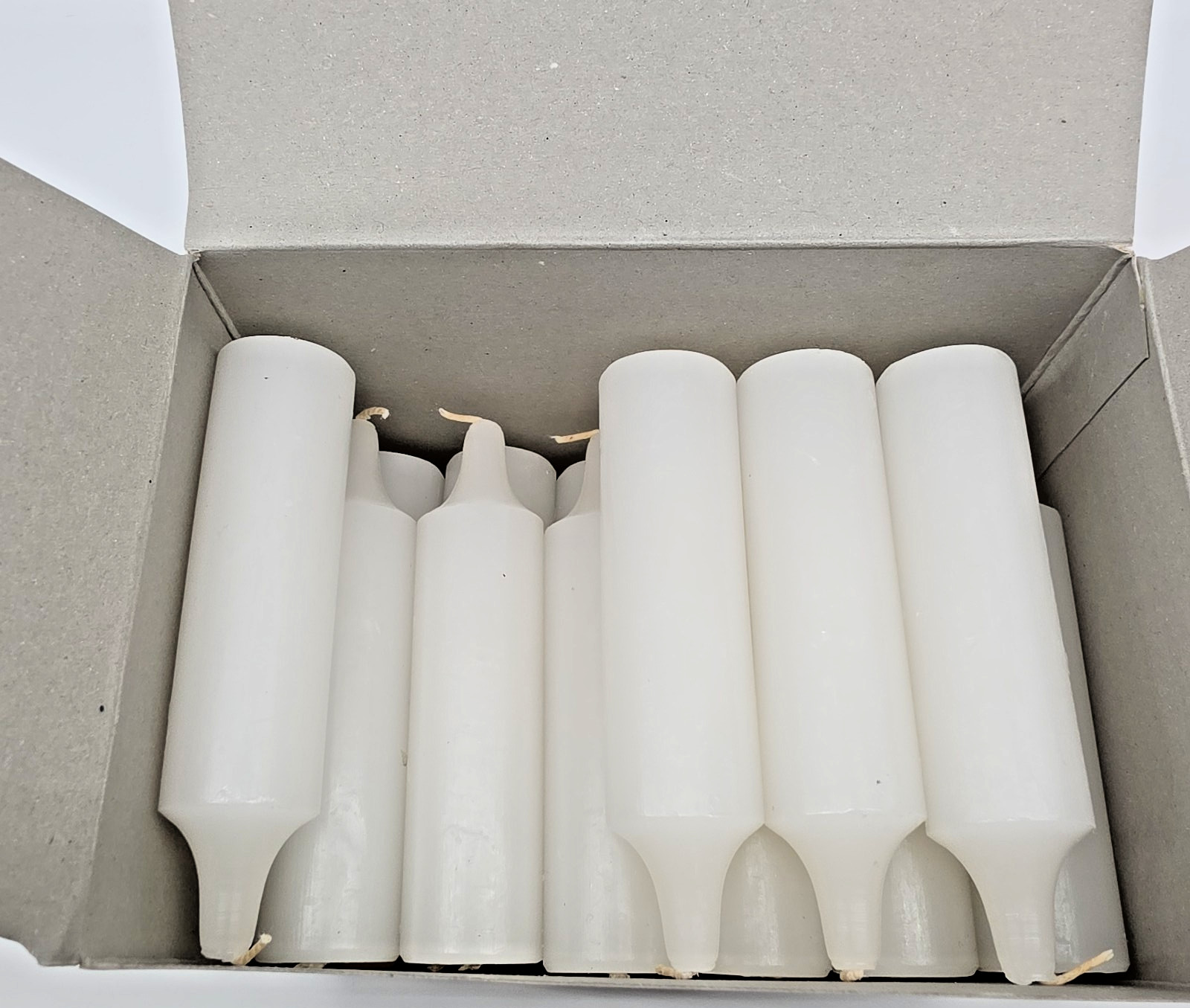 Home Candles Lot Bulk 36 NEW Long Burn Candle Emergency Camping Prayer Survival