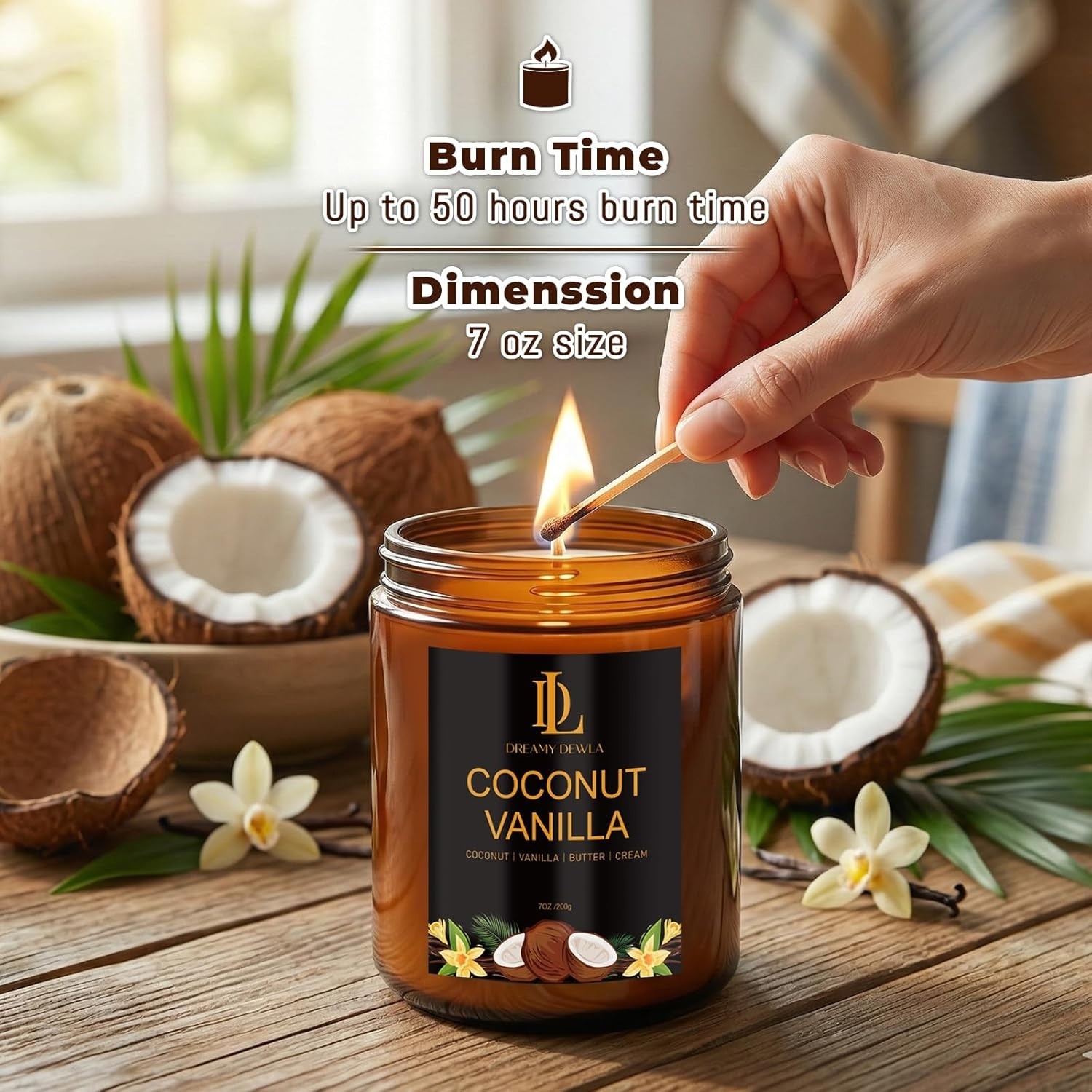 Scented Candles Set, 4 Pack Soy Candles for Home Scented, Candle Gifts for Wo…
