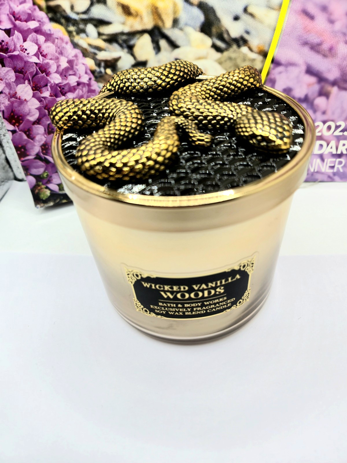 Bath and Body Works 3 Wick Candle Halloween Holiday Summer Winter Fall 123 Scent