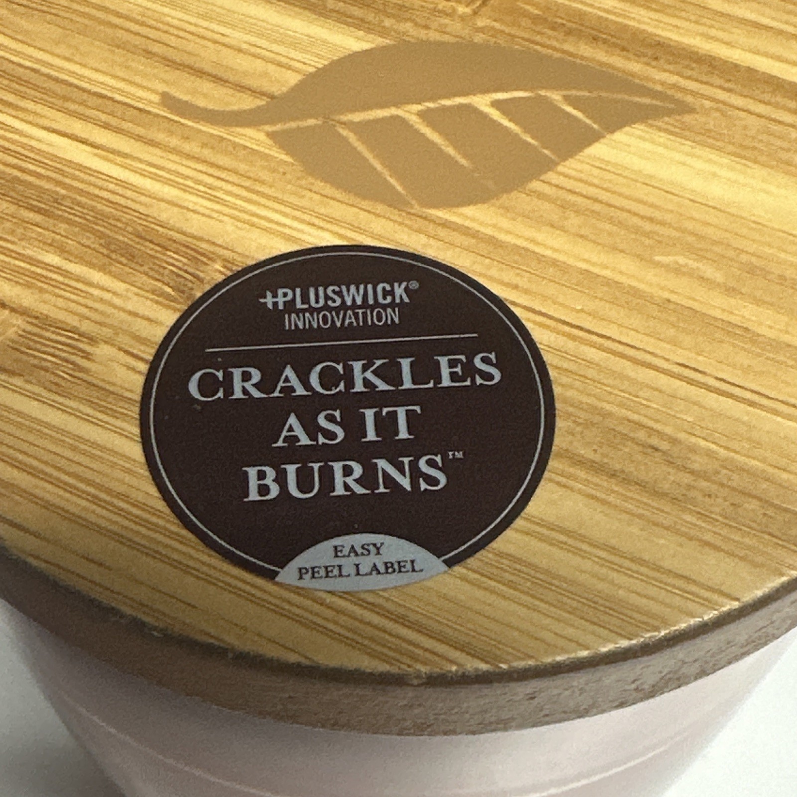 2 PACK–Nature’s Wick by WoodWick CINNAMON & APPLE Scented Candles 10oz Crackles