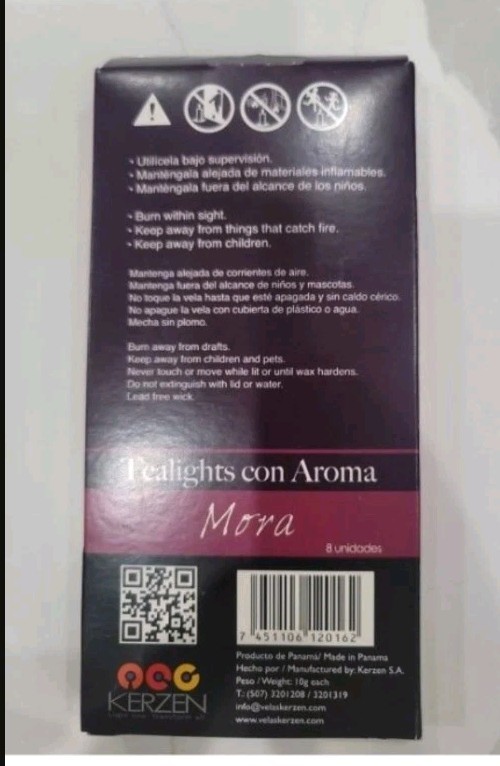 1 8 Pack Of Tea Light Candles scented .Combined Shipping. Buy More Pay Less