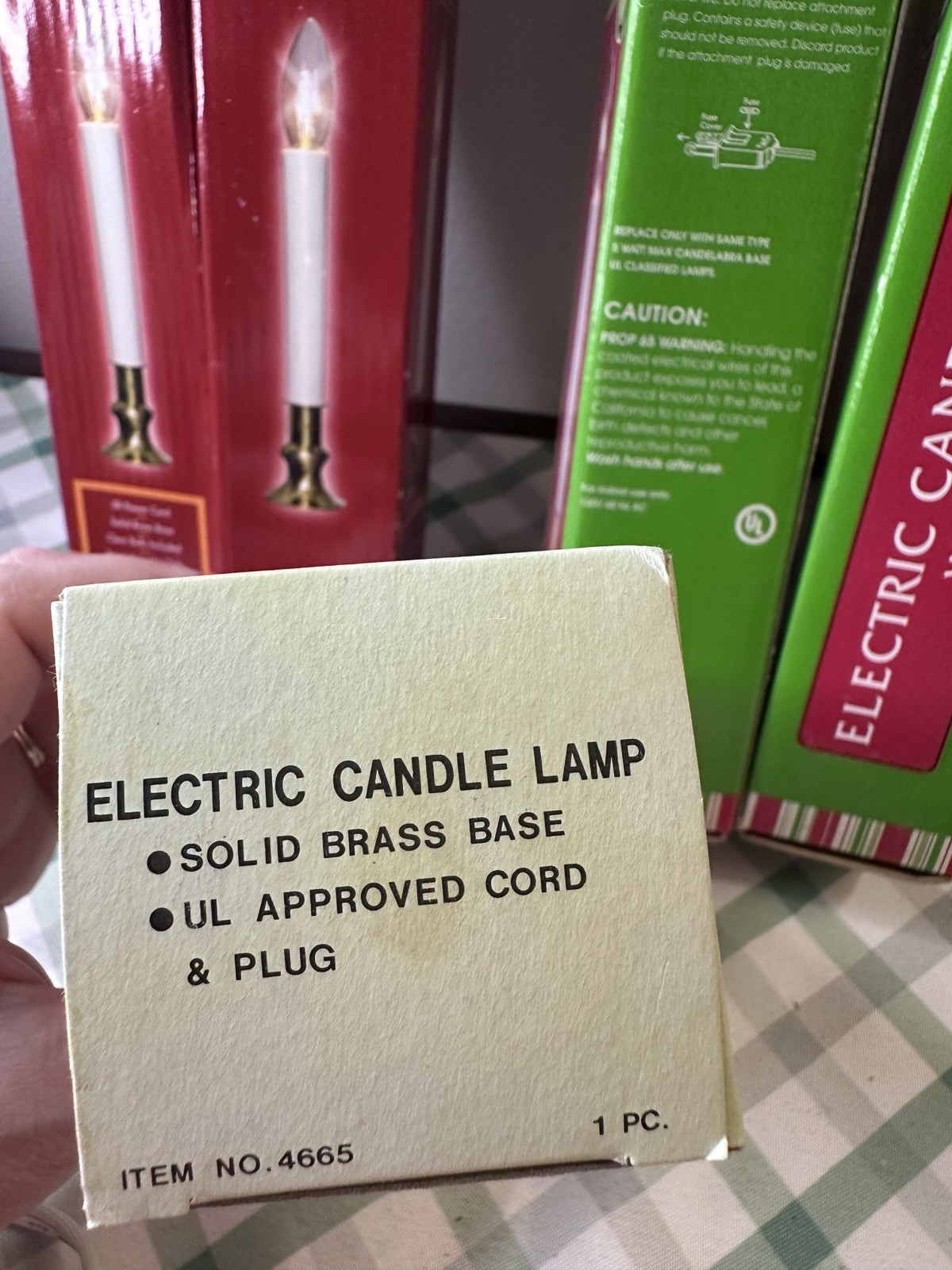 5 Electric Window Sensor Candlestick Candle Lamps Bulbs Holiday Home Christmas