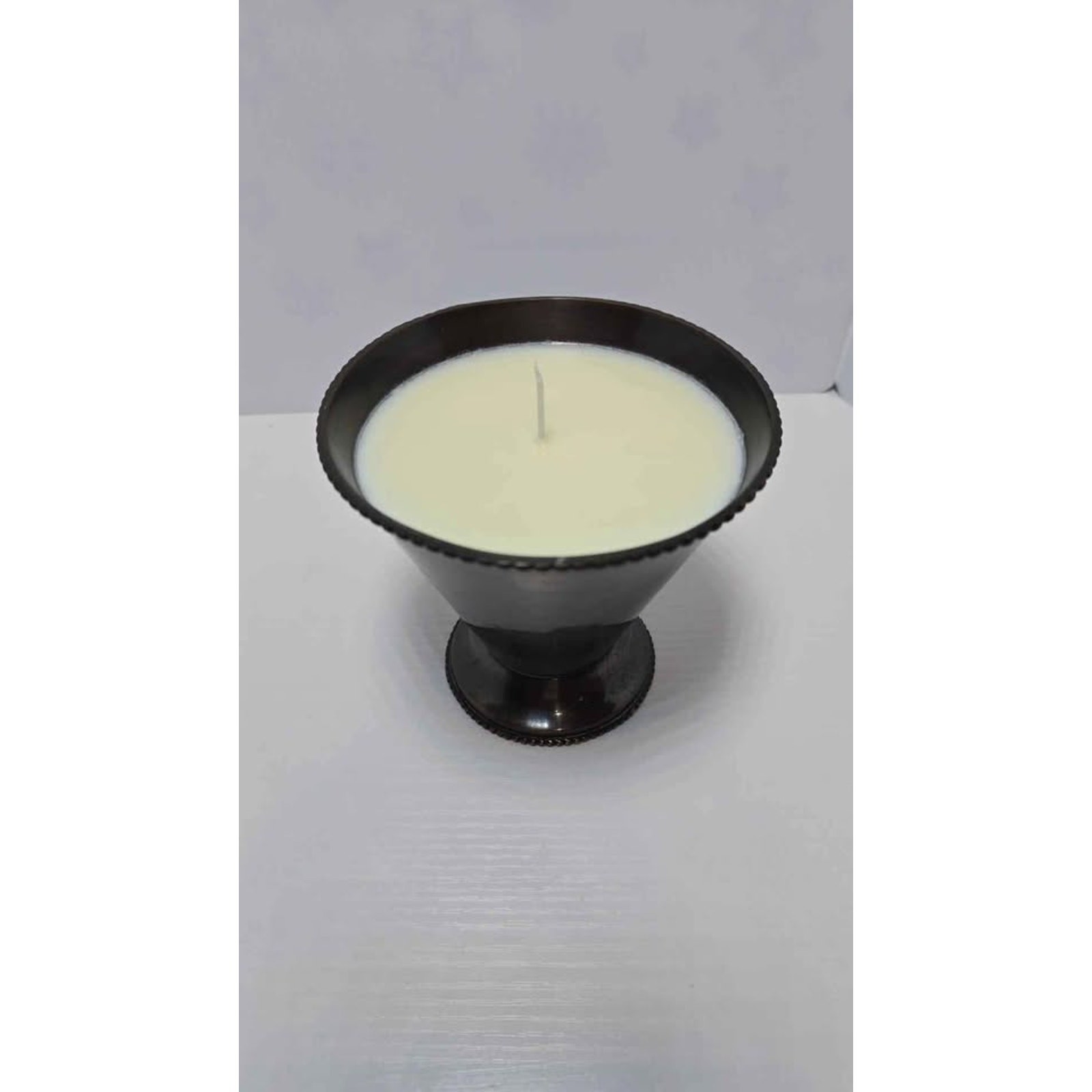 Bronze Cup Candle – Made in India, 5x6in Soy Wax