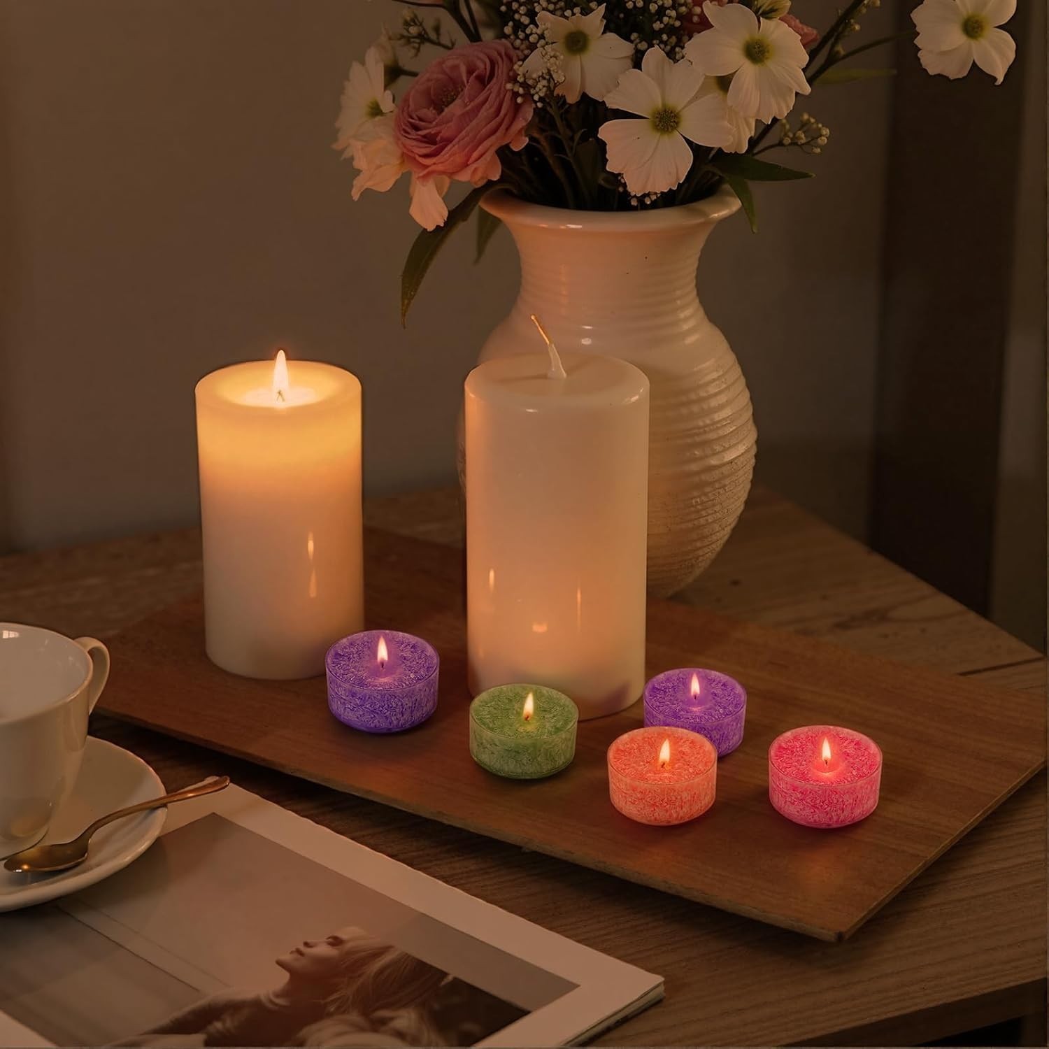 Candles for Women 16 Pack Aromatherapy Scented Candles Small Candle Gift Set