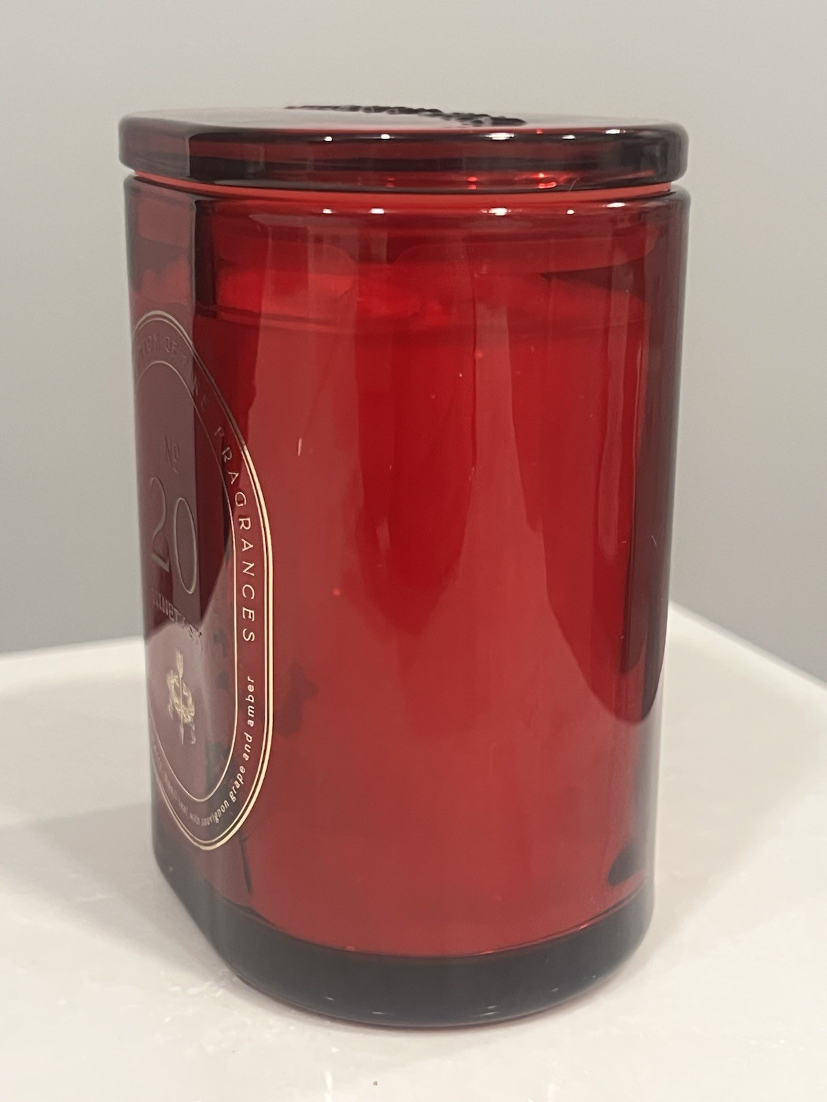 DW Home Ninety Six No. 20 Candle 10.1 oz Luxury Soy Blend | Modern Amber & Musk